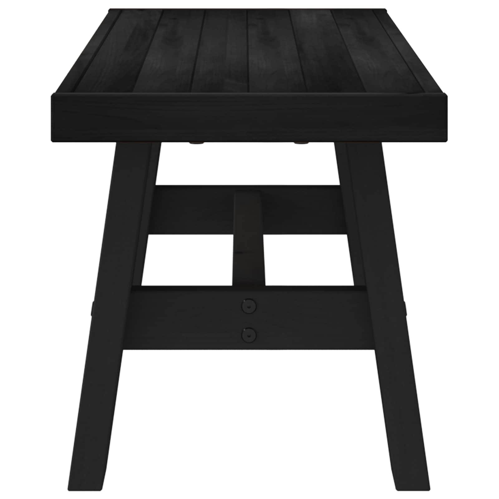 vidaXL Esstischbank NOAIN 120 x 41 x 45 cm Massives Kiefernholz