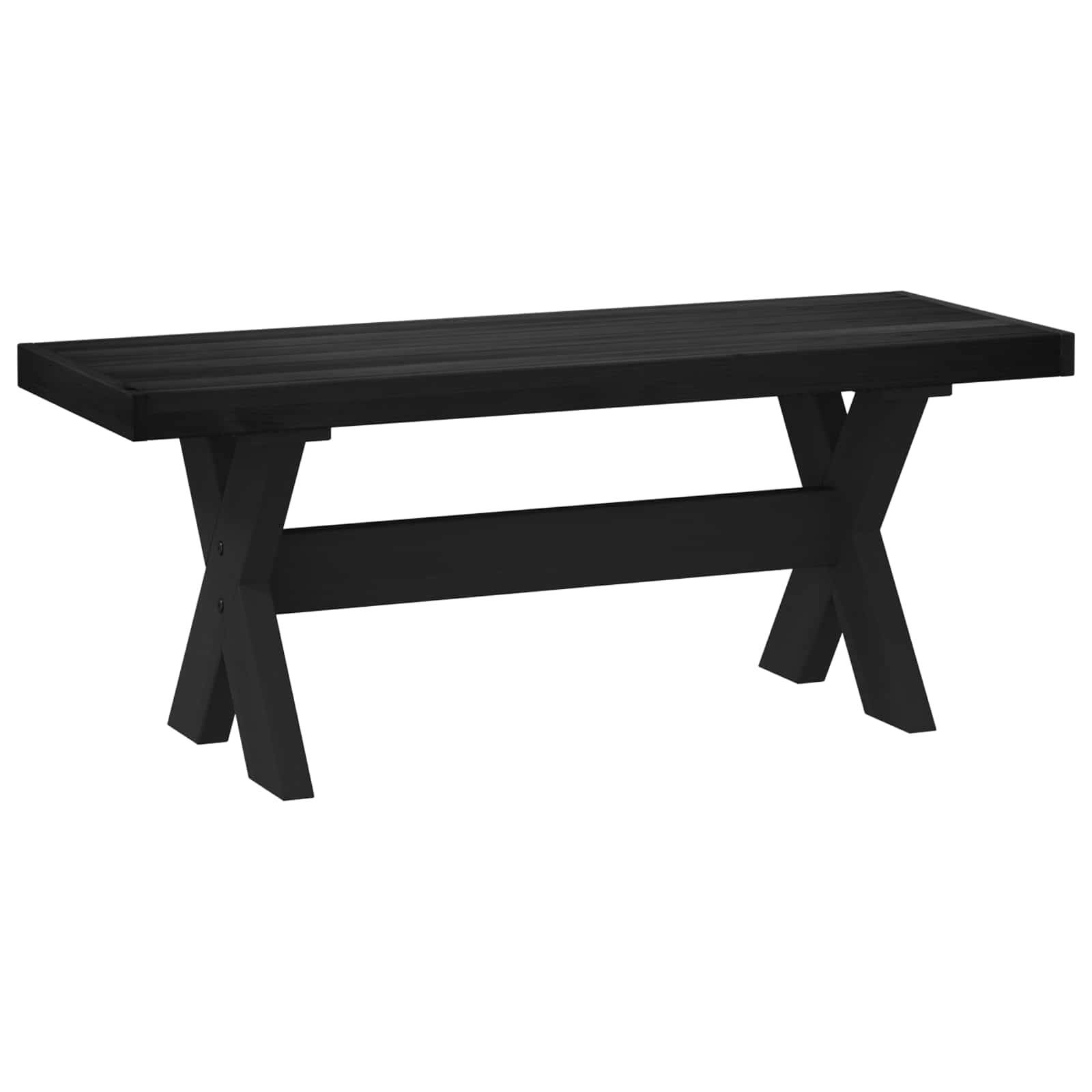 vidaXL Esstischbank NOAIN 120 x 41 x 45 cm Massives Kiefernholz
