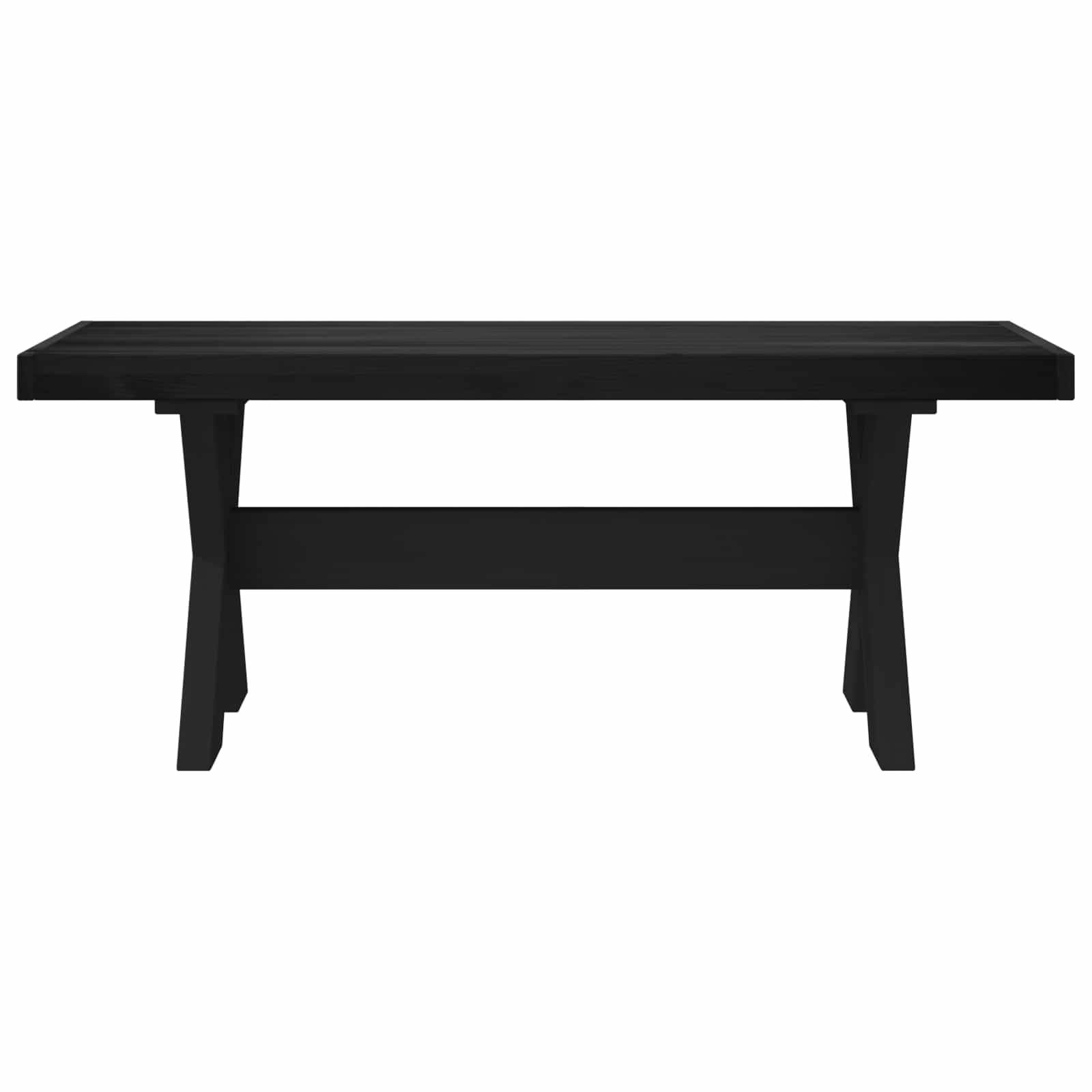 vidaXL Esstischbank NOAIN 120 x 41 x 45 cm Massives Kiefernholz