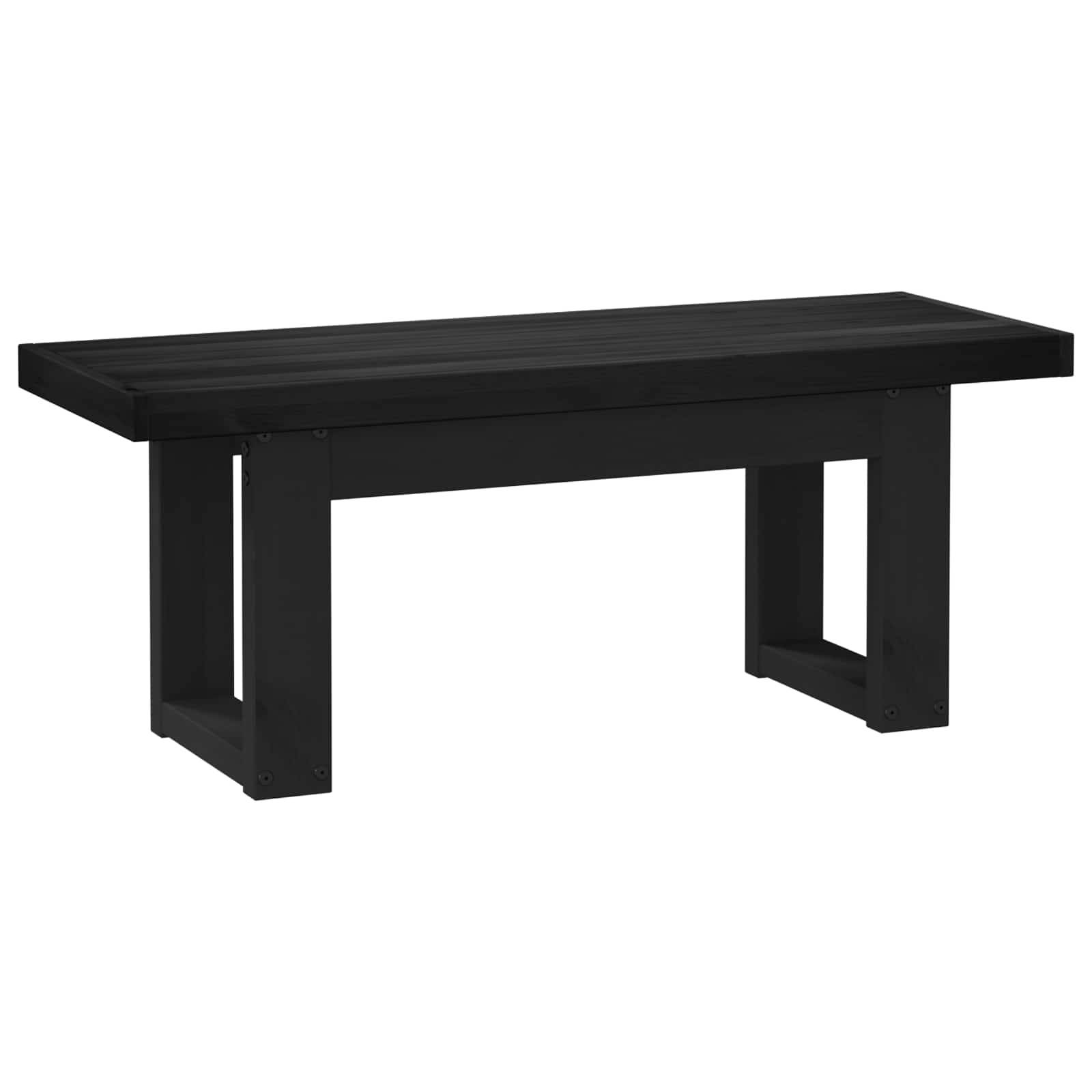 vidaXL Esstischbank NOAIN 120 x 41 x 45 cm Massives Kiefernholz