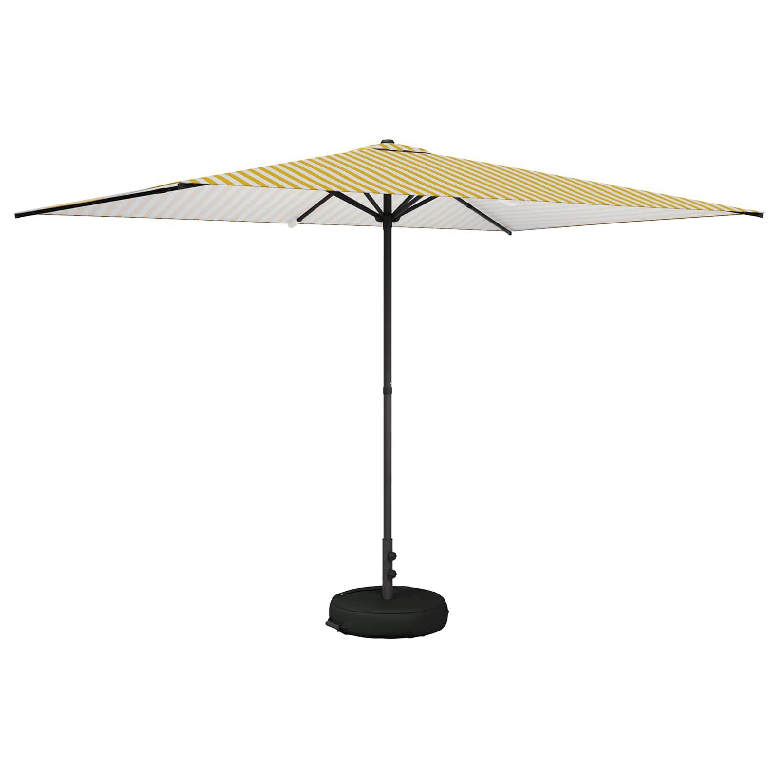 vidaXL Garten-Sonnenschirm 200 x 300 cm Polyester Rechtwinklig