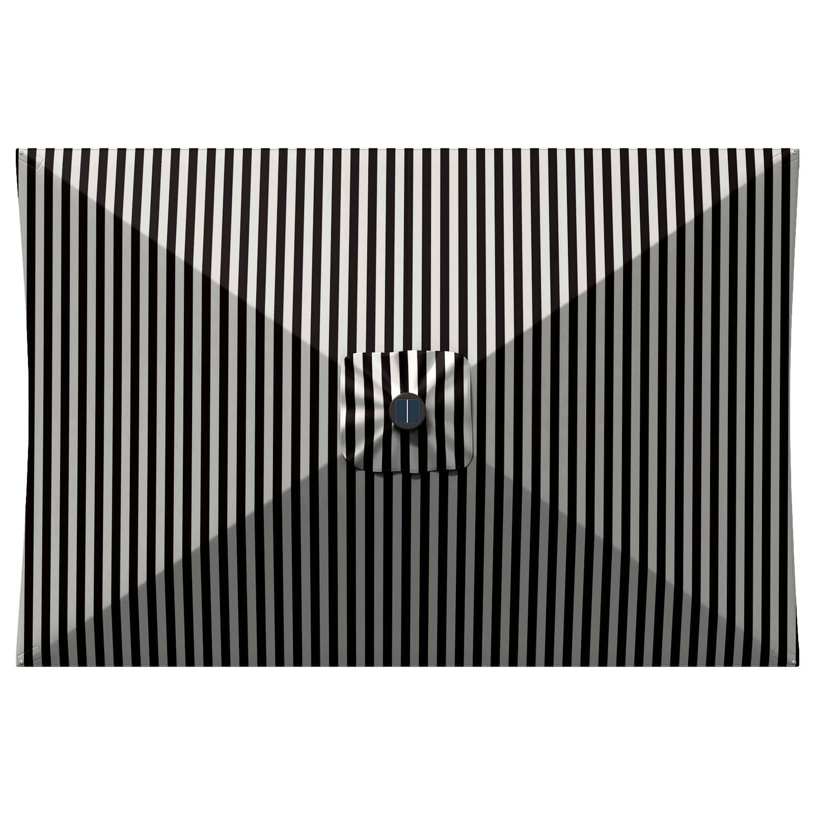 vidaXL Garten Sonnenschirm mit LED-Lichtern 200 x 300 cm Polyester