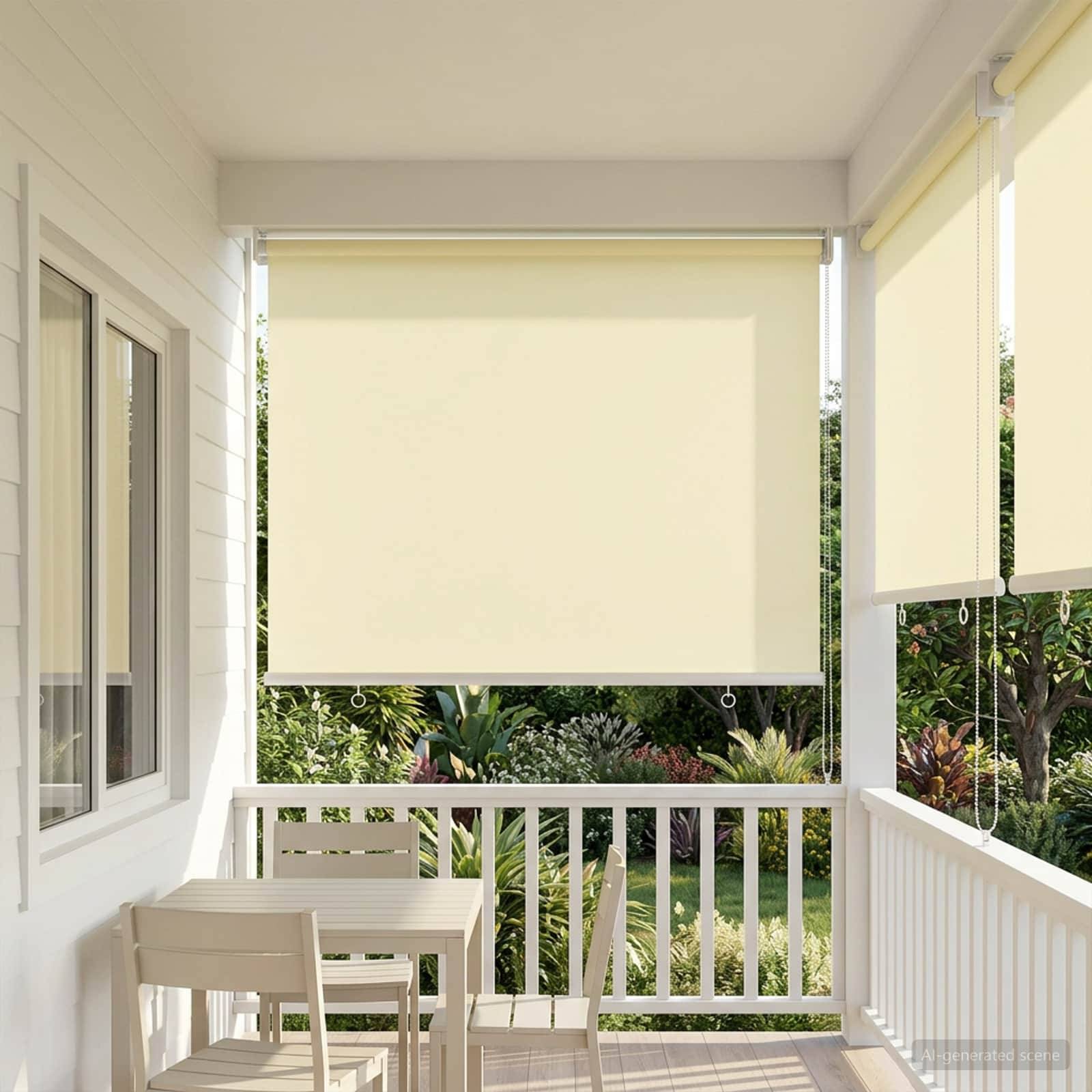 vidaXL Rollo mit UV-Schutz Creme 60 x 230 cm Polyester