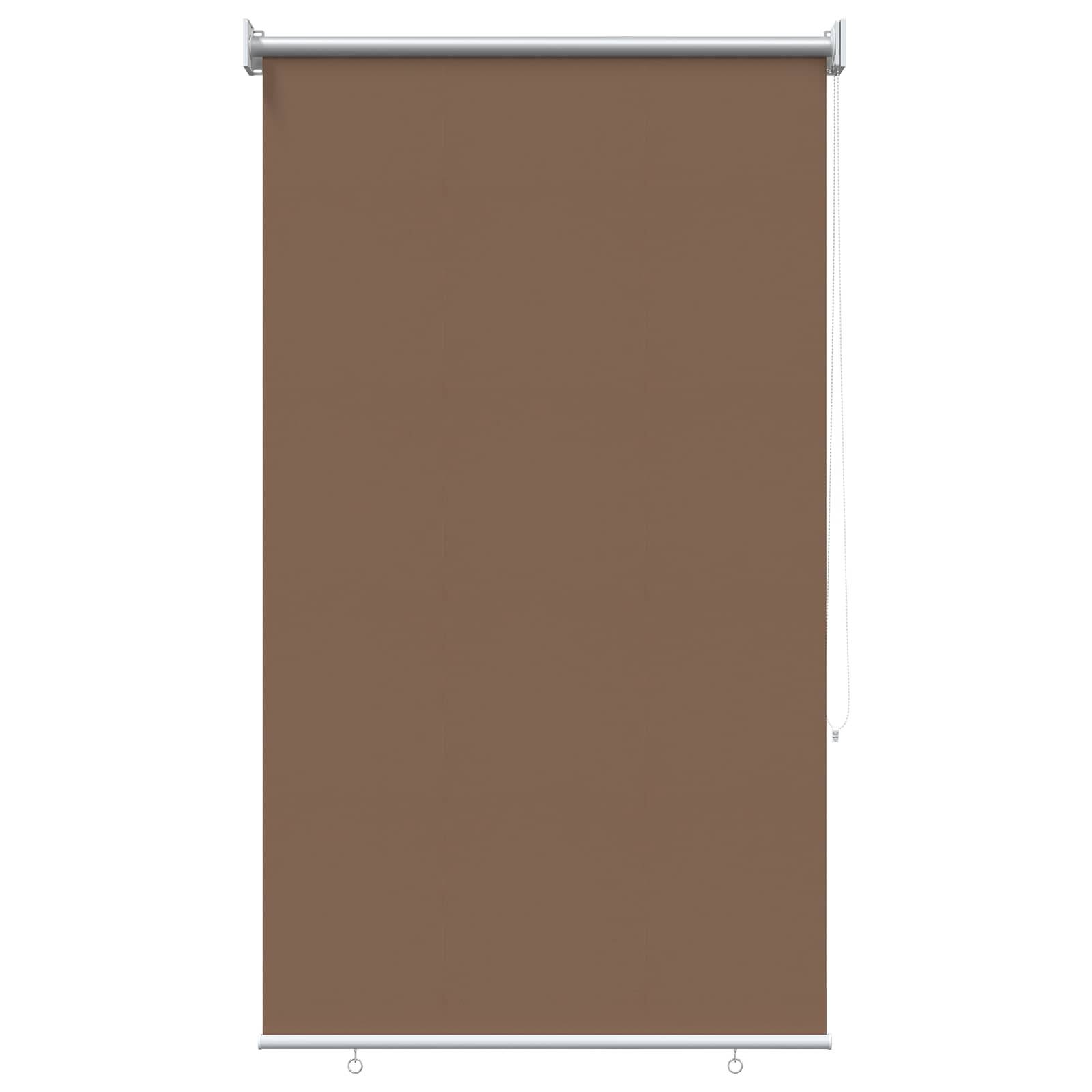 vidaXL Rollo mit UV-Schutz Taupe 60 x 140 cm Polyester