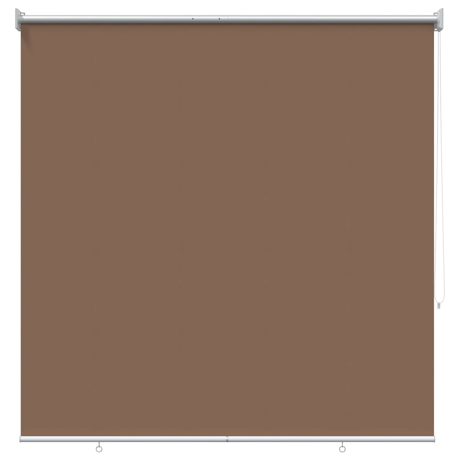 vidaXL Rollo mit UV-Schutz Taupe 120 x 140 cm Polyester