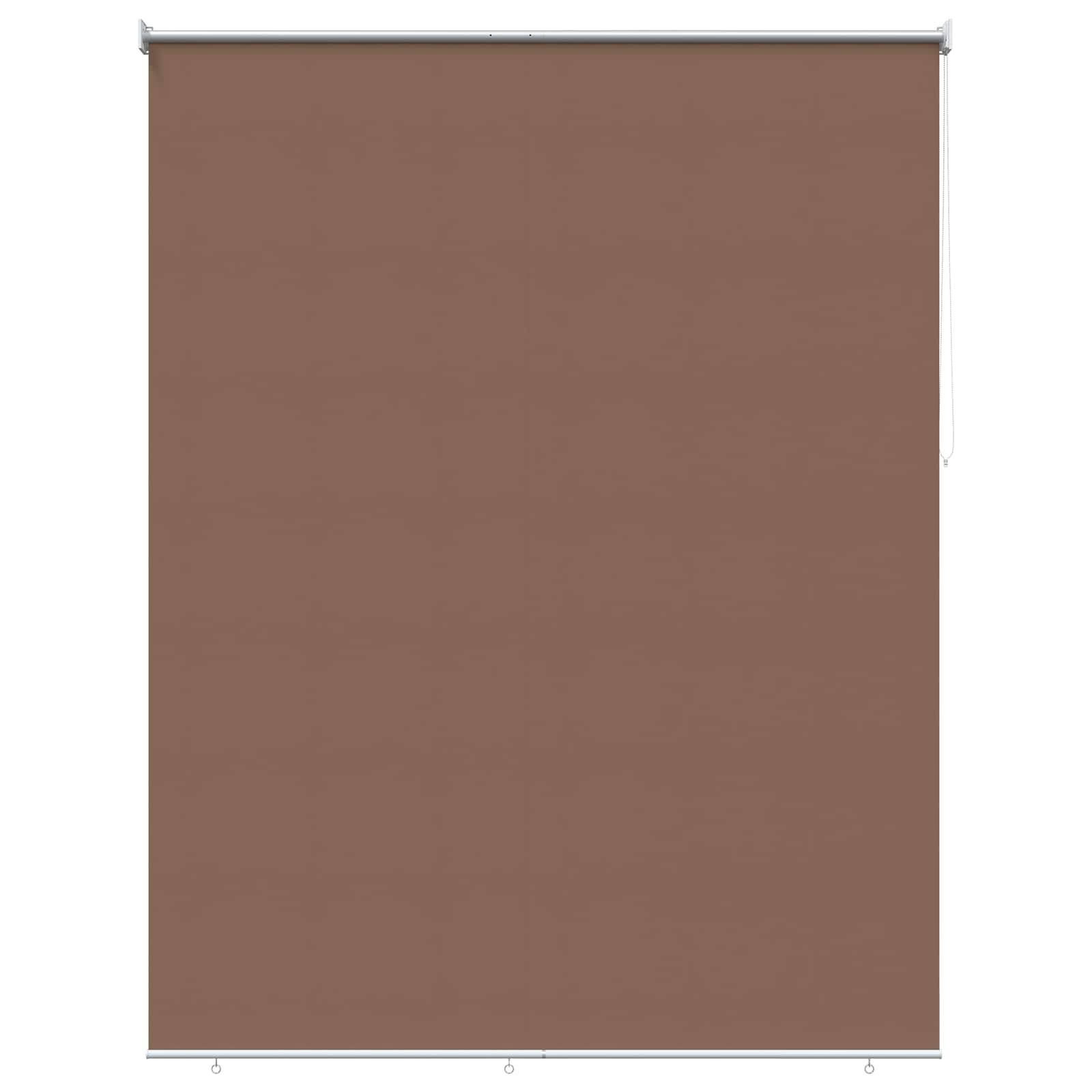vidaXL Rollo mit UV-Schutz Taupe 160 x 140 cm Polyester