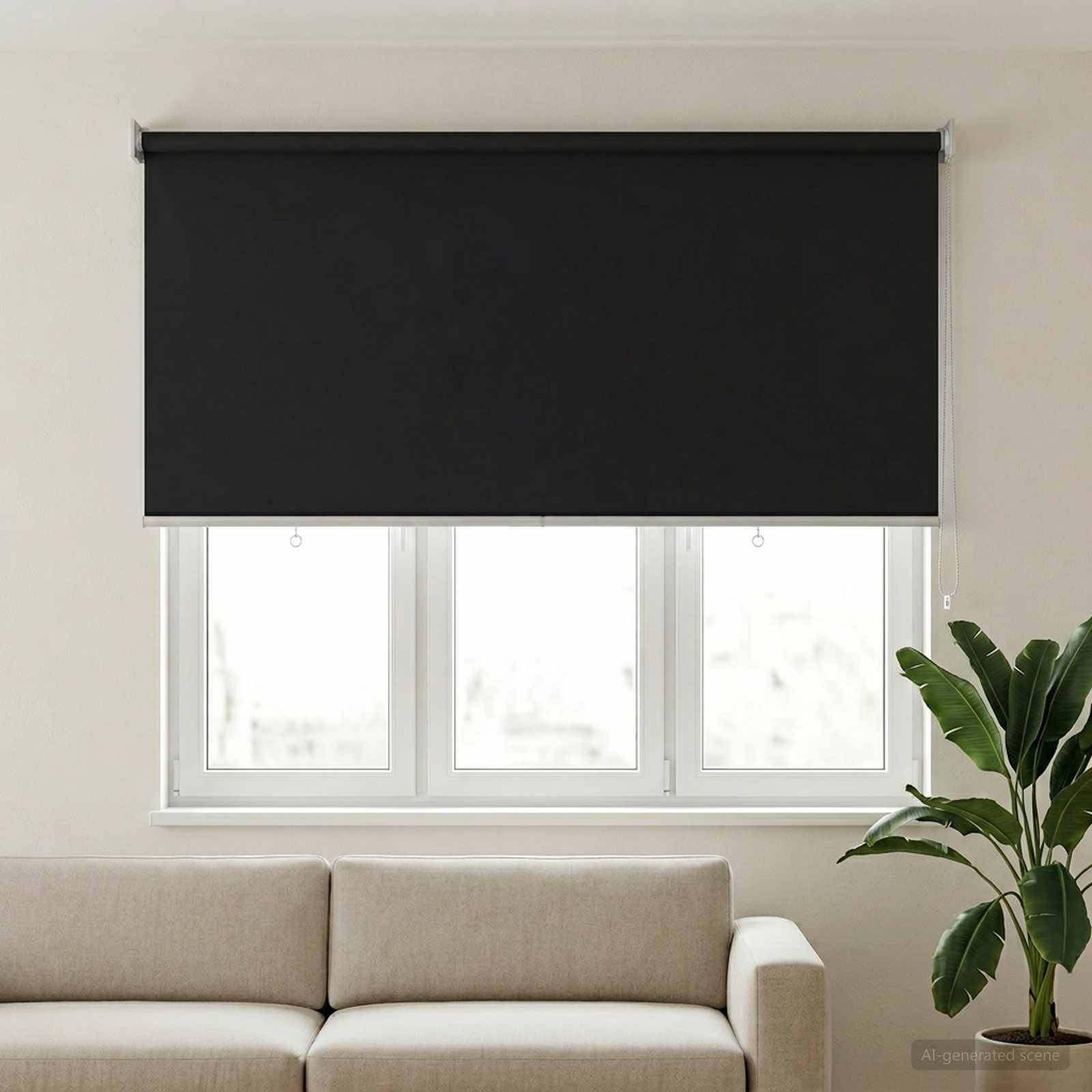 vidaXL Rollo mit UV-Schutz Anthrazit 140 x 140 cm Polyester
