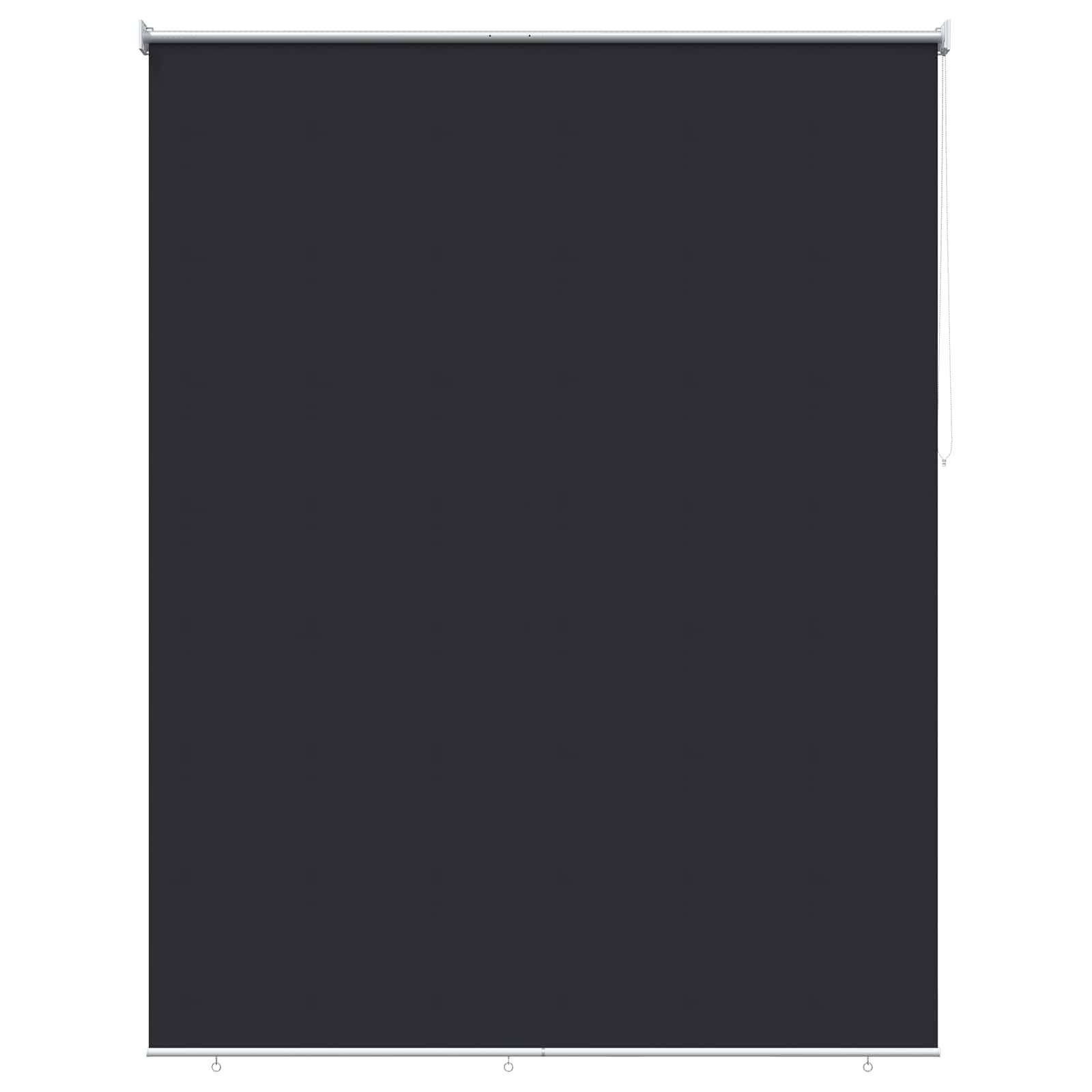vidaXL Rollo mit UV-Schutz Anthrazit 160 x 140 cm Polyester