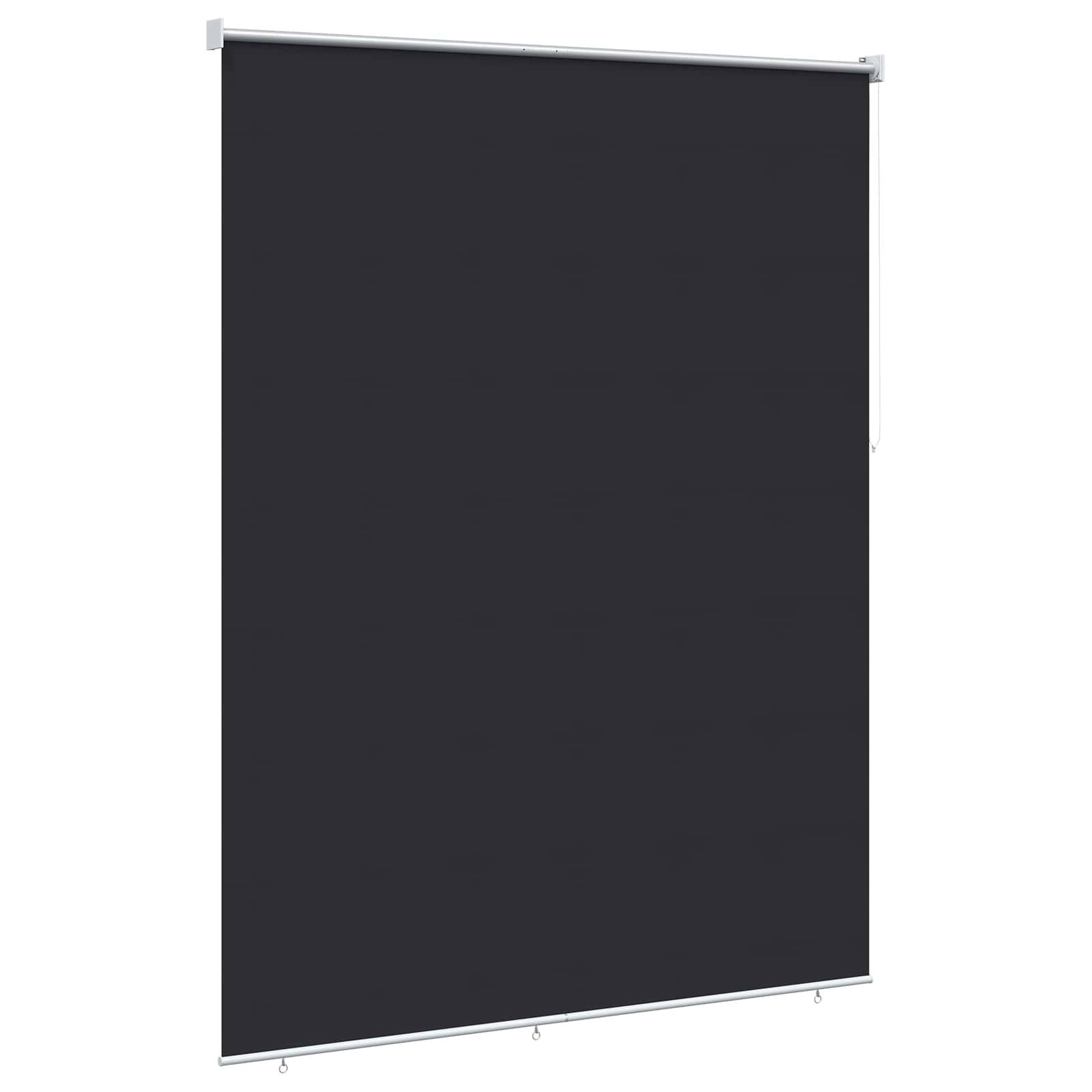 vidaXL Rollo mit UV-Schutz Anthrazit 160 x 140 cm Polyester