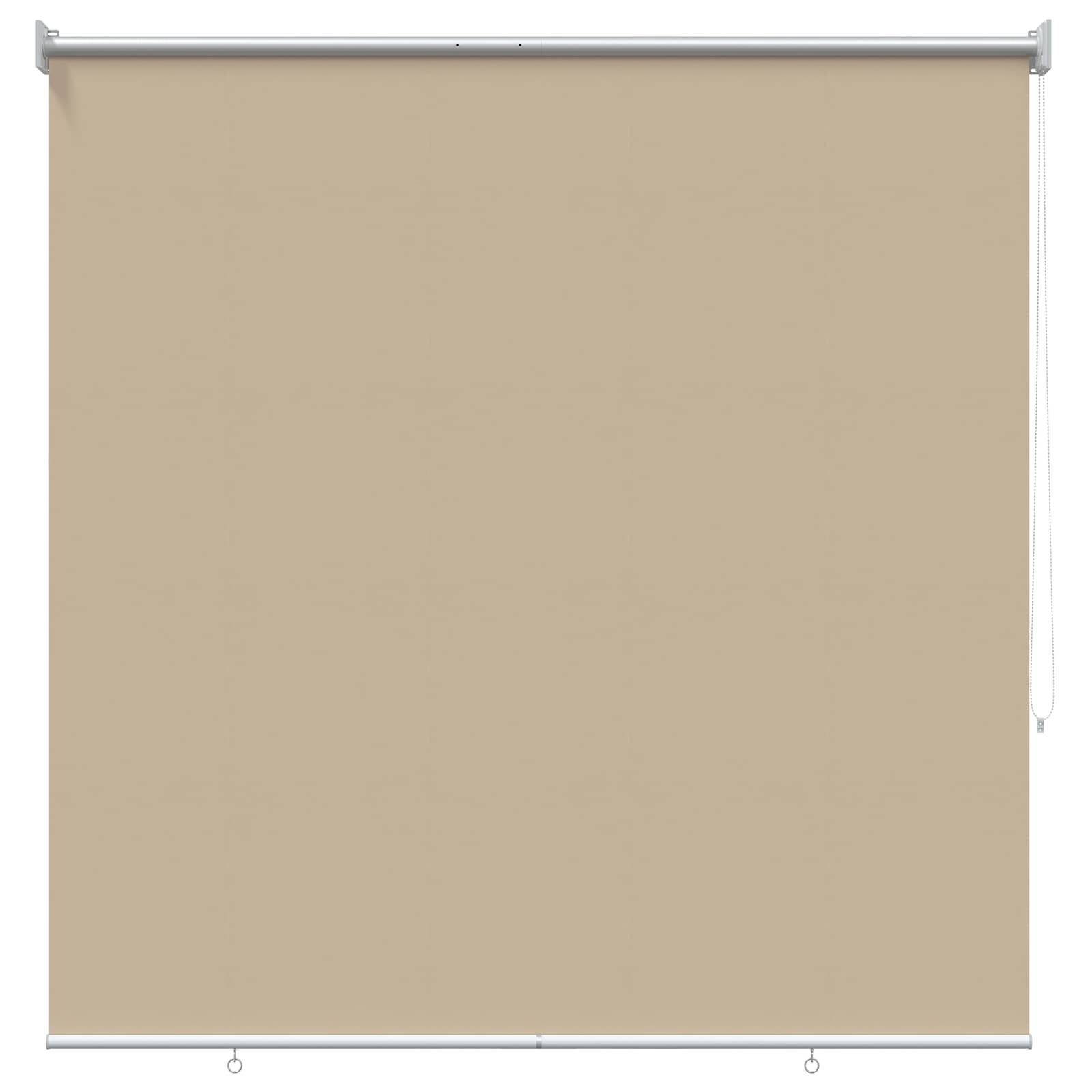 vidaXL Rollo mit UV-Schutz Beige 120 x 140 cm Polyester