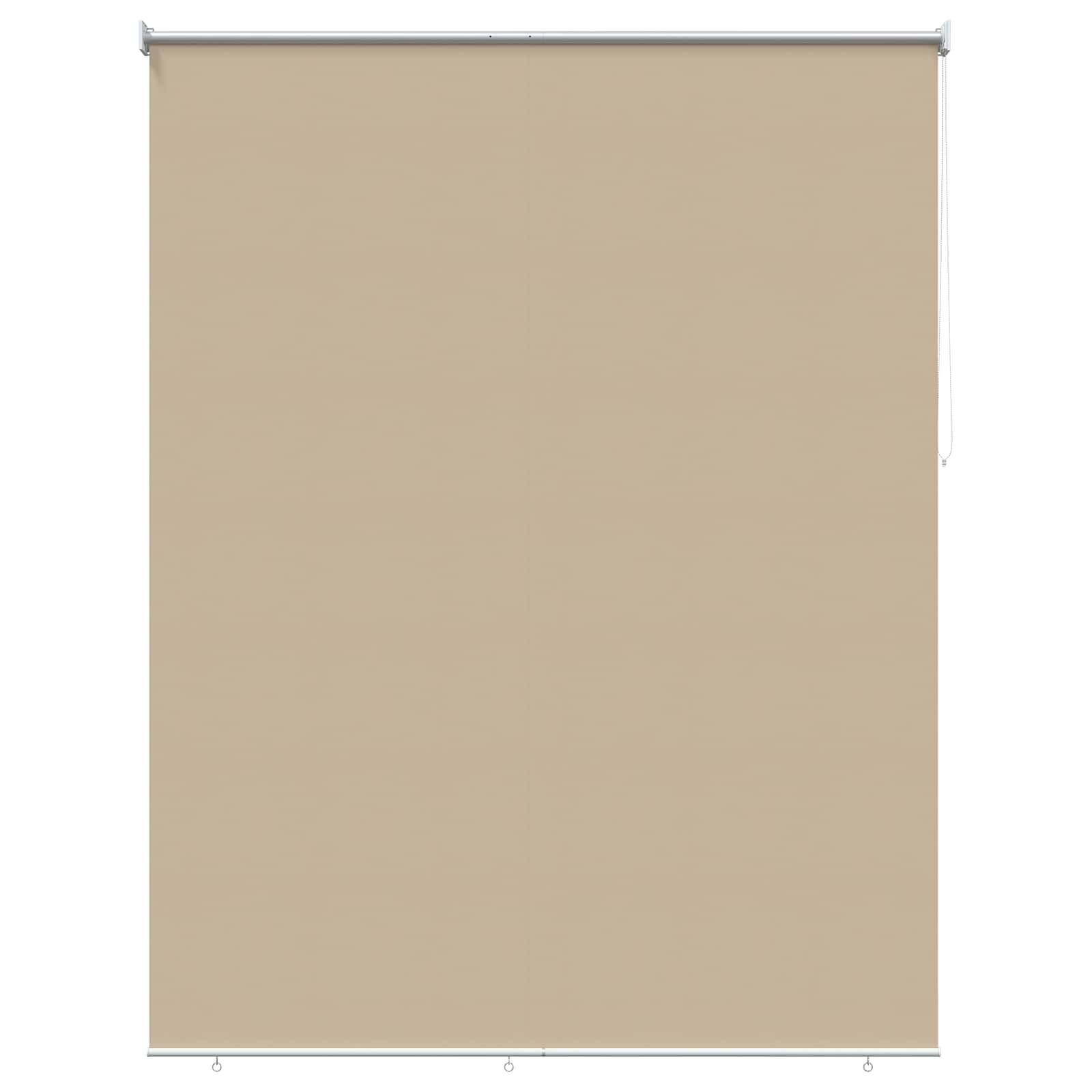 vidaXL Rollo mit UV-Schutz Beige 160 x 140 cm Polyester