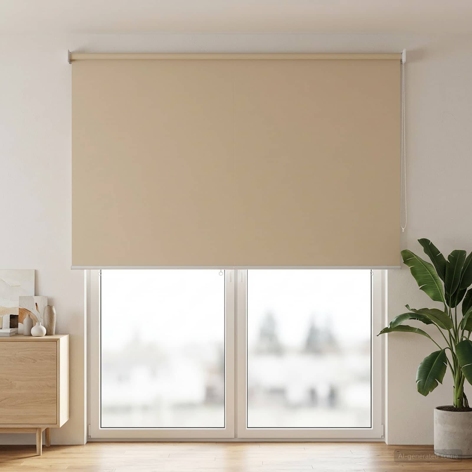 vidaXL Rollo mit UV-Schutz Beige 160 x 230 cm Polyester