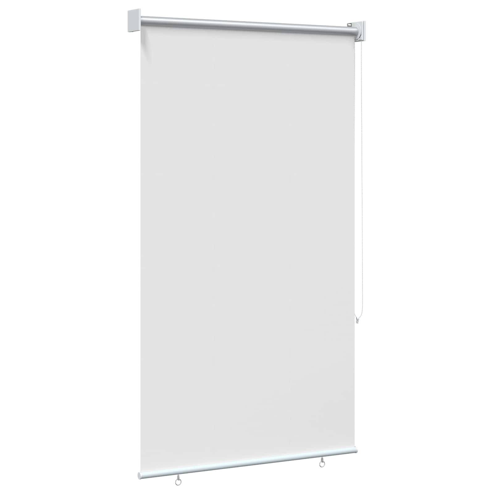 vidaXL Rollo mit UV-Schutz Weiß 80 x 140 cm Polyester