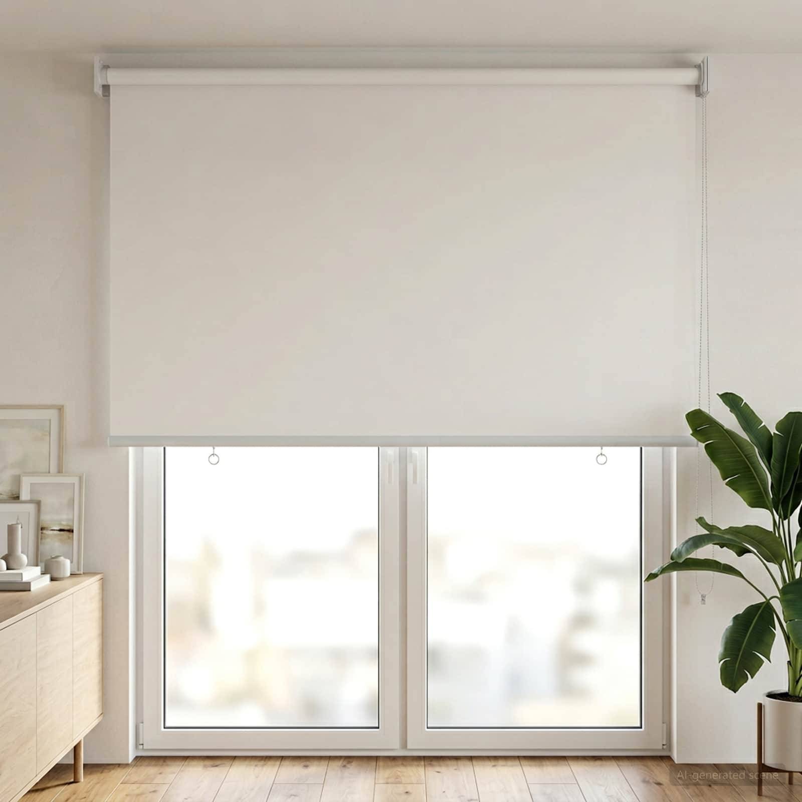 vidaXL Rollo mit UV-Schutz Weiß 80 x 230 cm Polyester