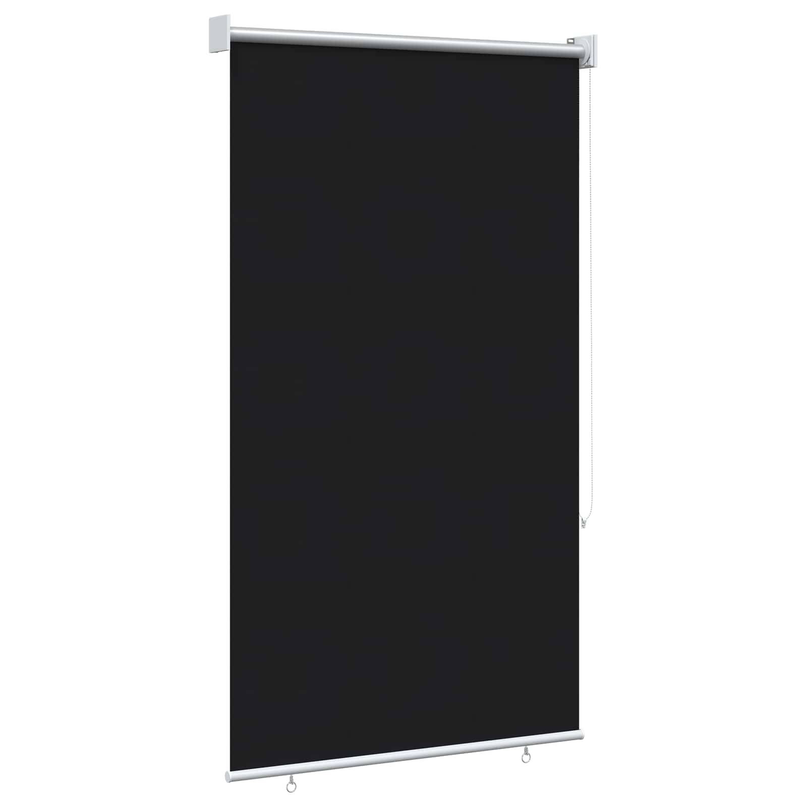 vidaXL Rollo mit UV-Schutz Schwarz 60 x 140 cm Polyester