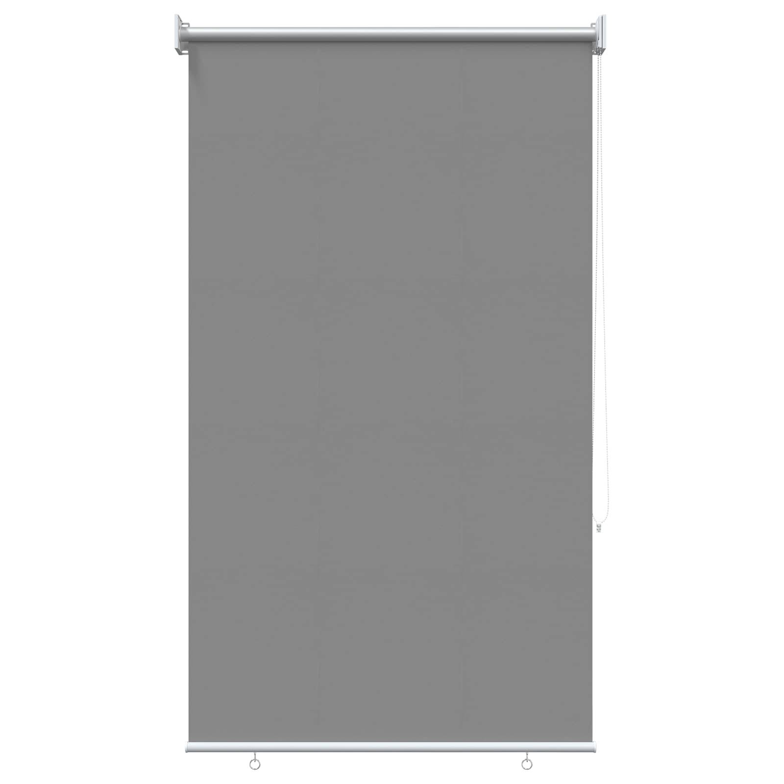 vidaXL Rollo mit UV-Schutz Hellgrau 100 x 140 cm Polyester