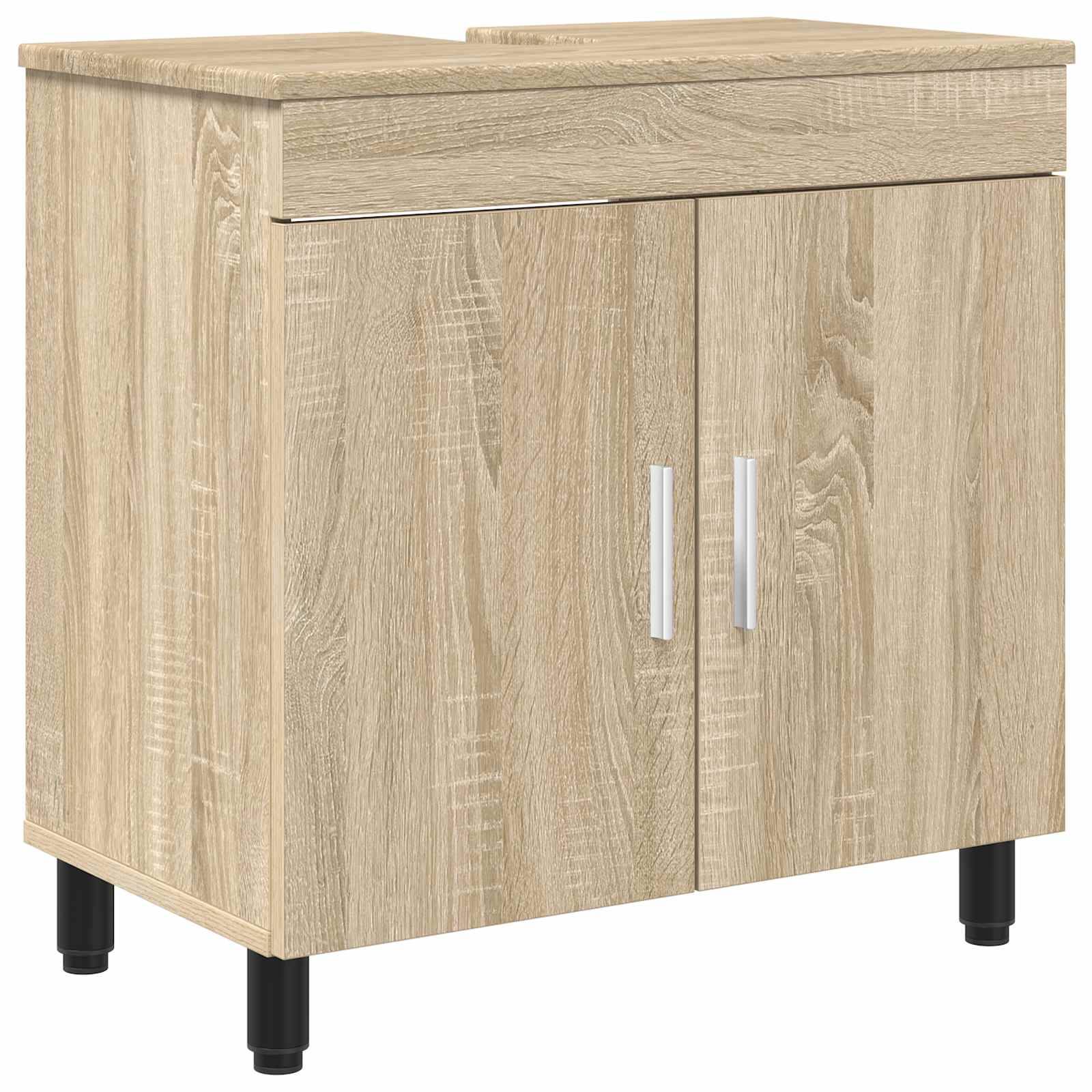 vidaXL Waschtisch Sonoma-Eiche 60 x 35 x 60 cm Holzwerkstoff