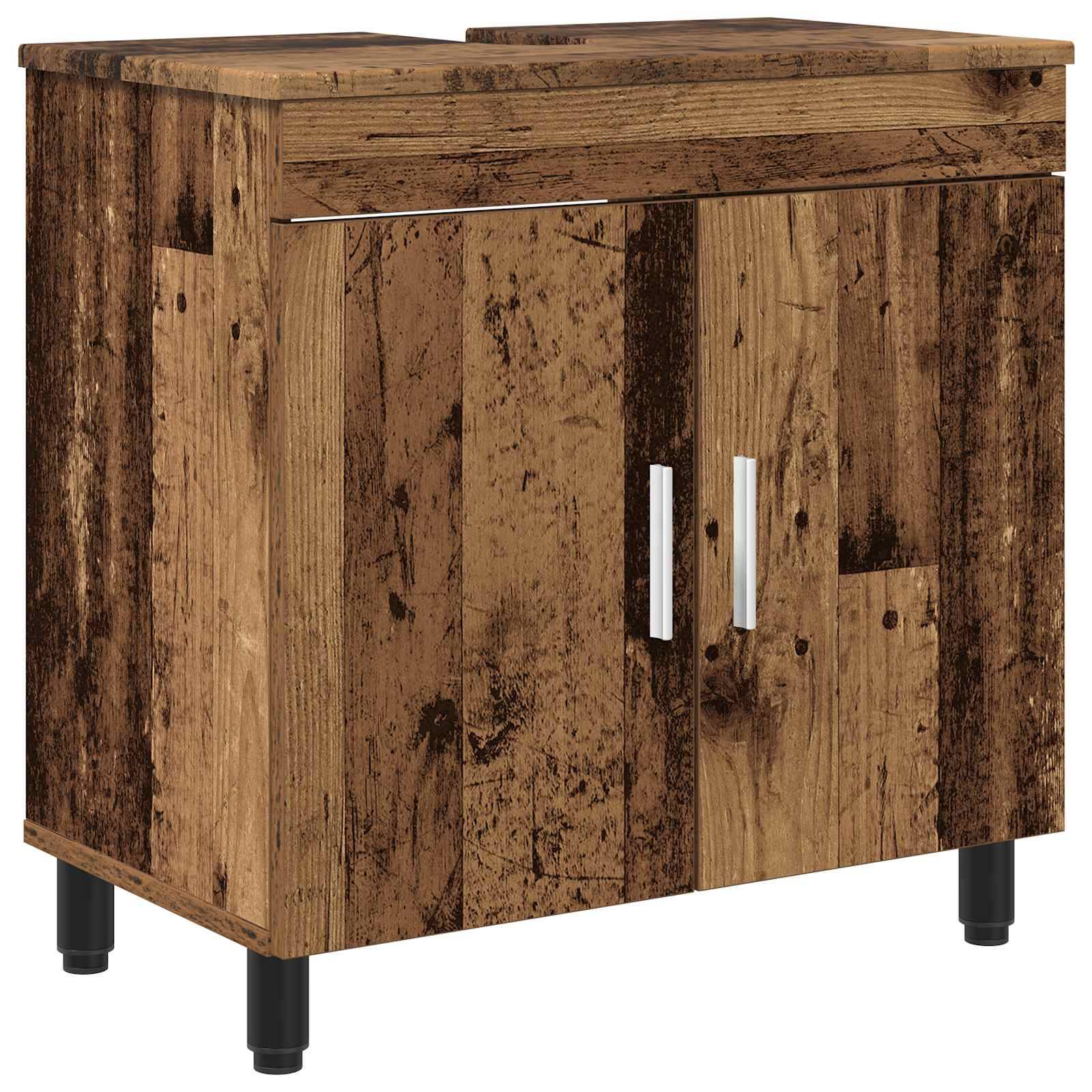 vidaXL Waschtisch Altholz 60 x 35 x 60 cm Holzwerkstoff