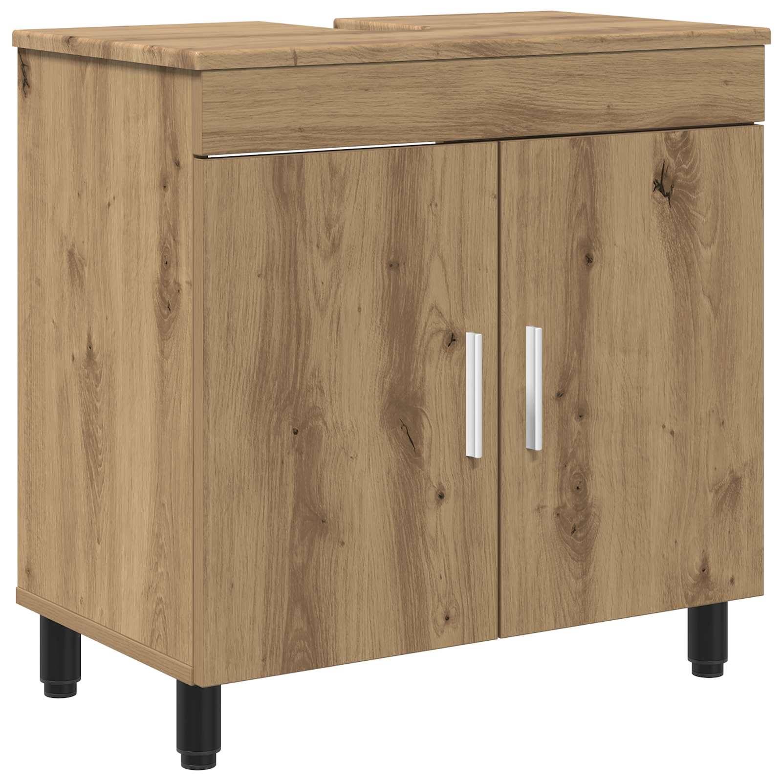 vidaXL Waschtisch Artisan-Eiche 60 x 35 x 60 cm Holzwerkstoff