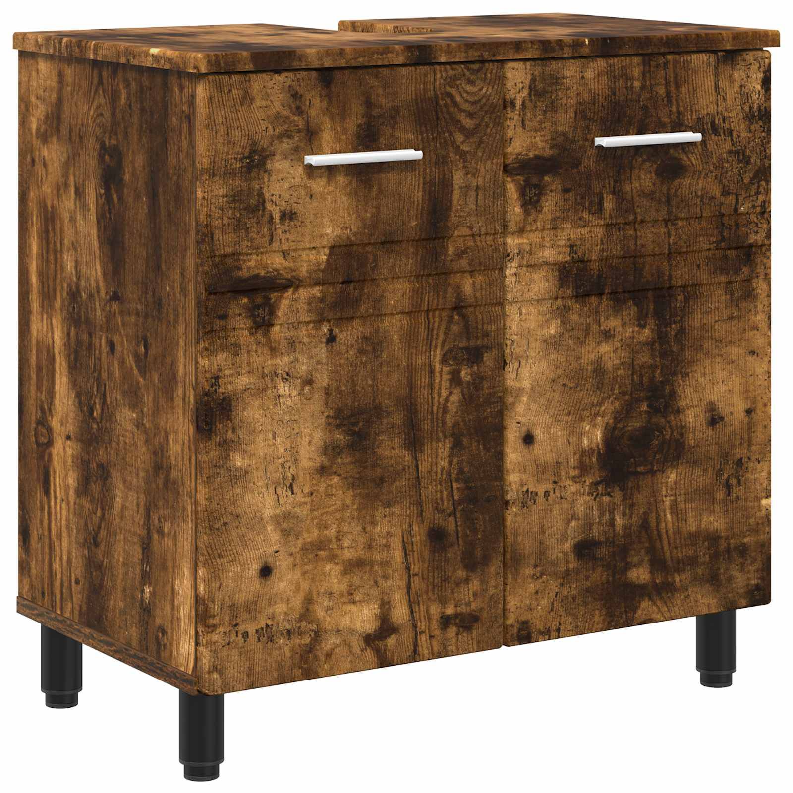 vidaXL Waschtisch Geräucherte Eiche 60 x 35 x 60 cm Holzwerkstoff