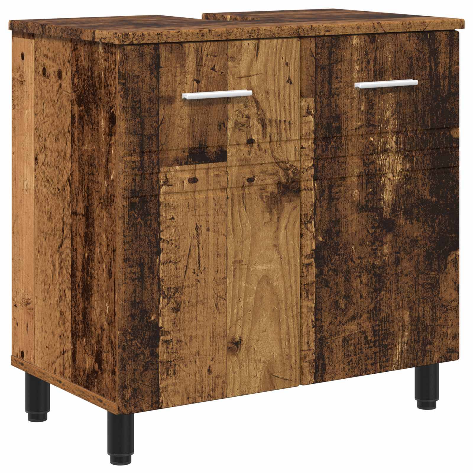 vidaXL Waschtisch Altholz 60 x 35 x 60 cm Holzwerkstoff