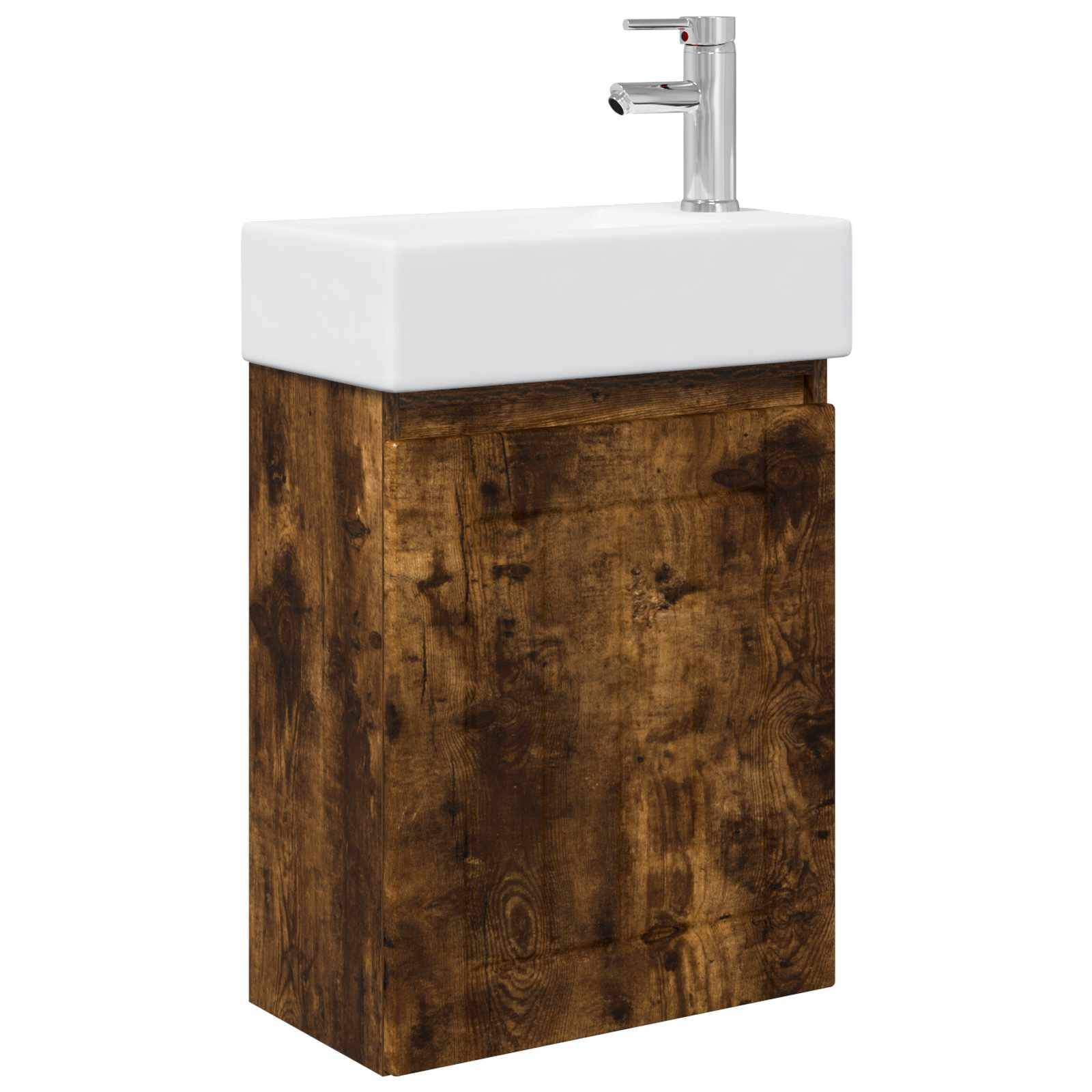vidaXL Badezimmer Waschtischunterschrank mit Wasserhahn