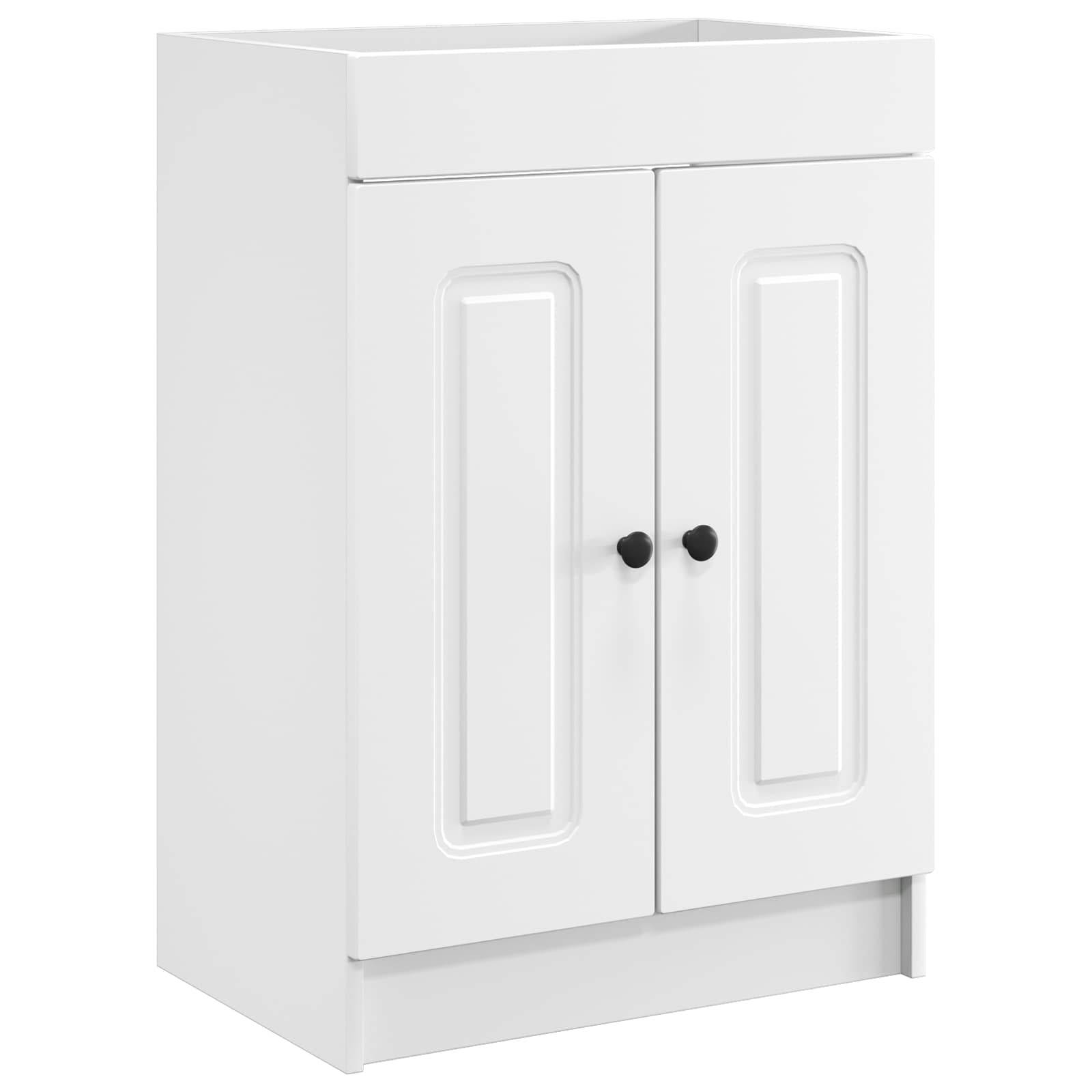 vidaXL Badezimmermöbel-Set Weiß 78,5 x 37,5 x 81 cm Holzwerkstoff
