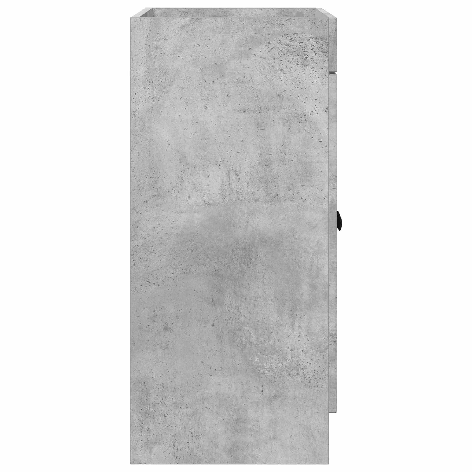 vidaXL Unter dem Waschbecken Badschrank Betongrau 56 x 37,5 x 81 cm