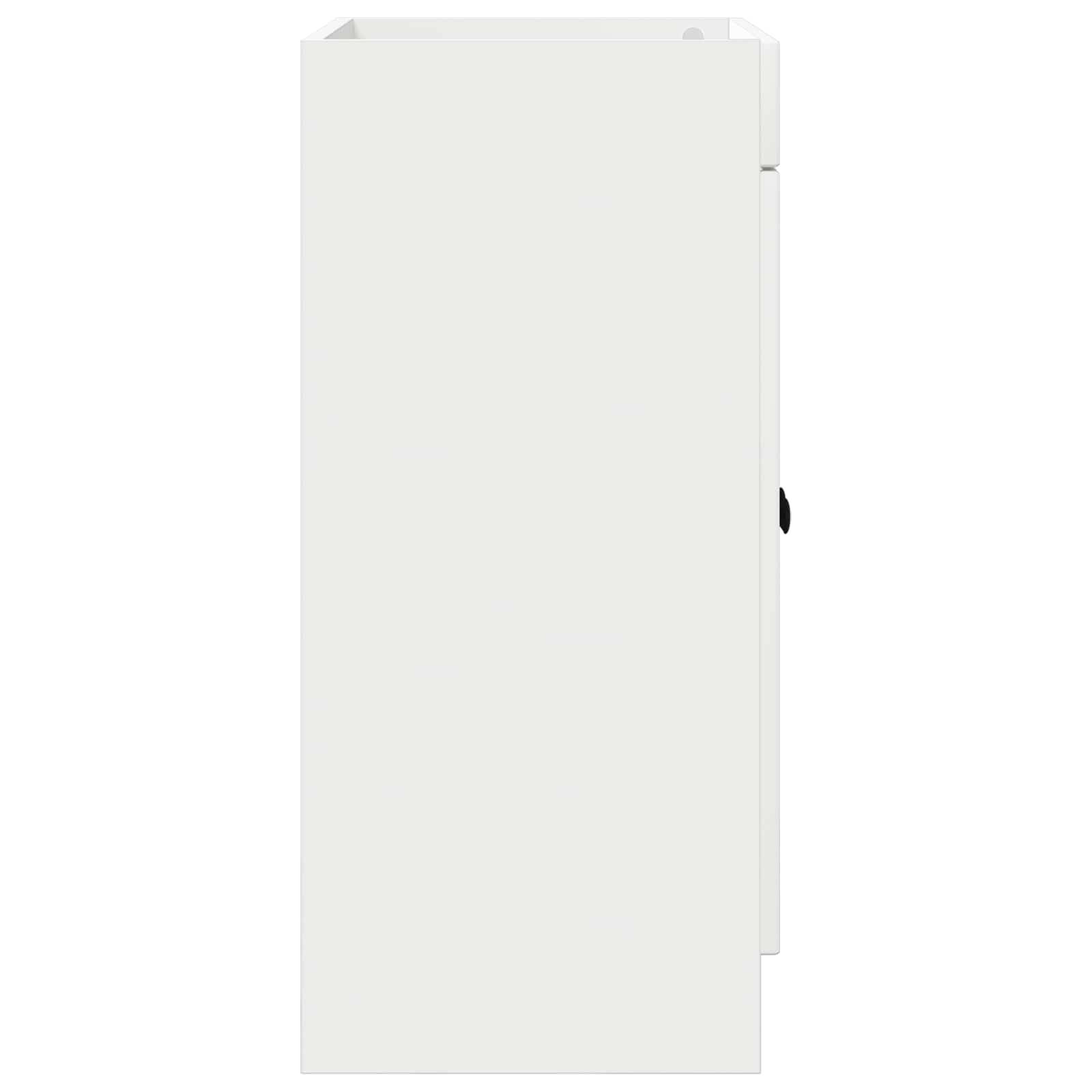 vidaXL Unter dem Waschbecken Badschrank Weiß 56 x 37,5 x 81 cm