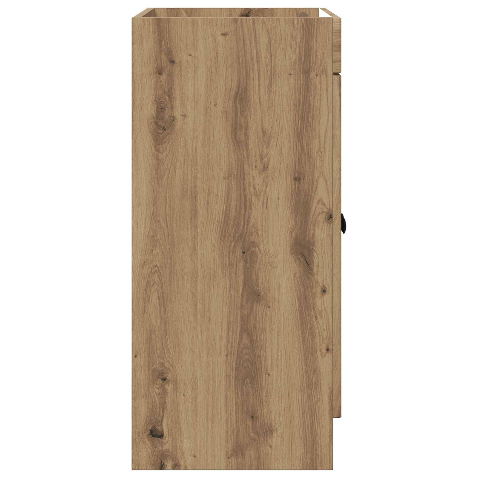 vidaXL Unter dem Waschbecken Badschrank Artisan-Eiche