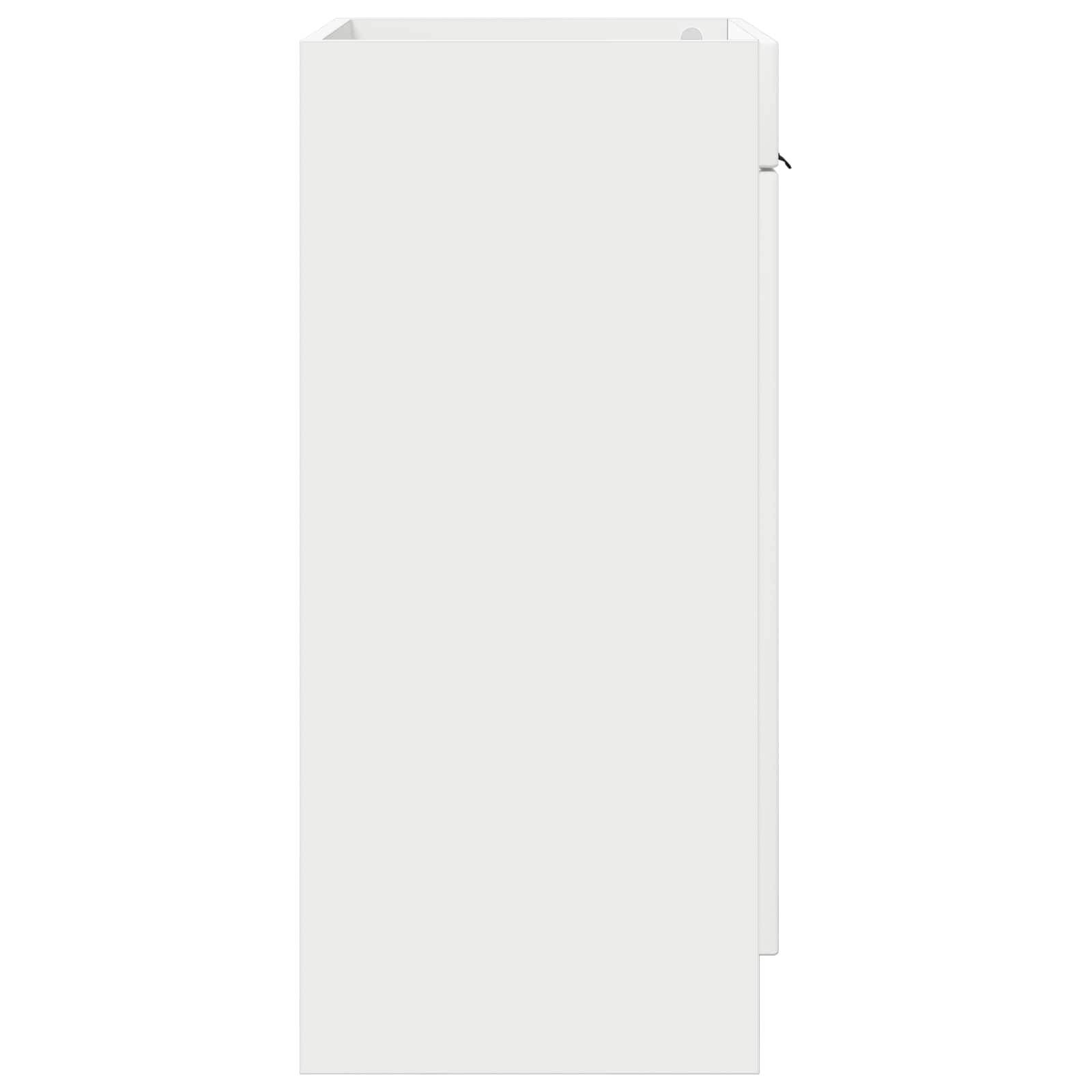 vidaXL Unter dem Waschbecken Badschrank Weiß 56 x 37,5 x 81 cm