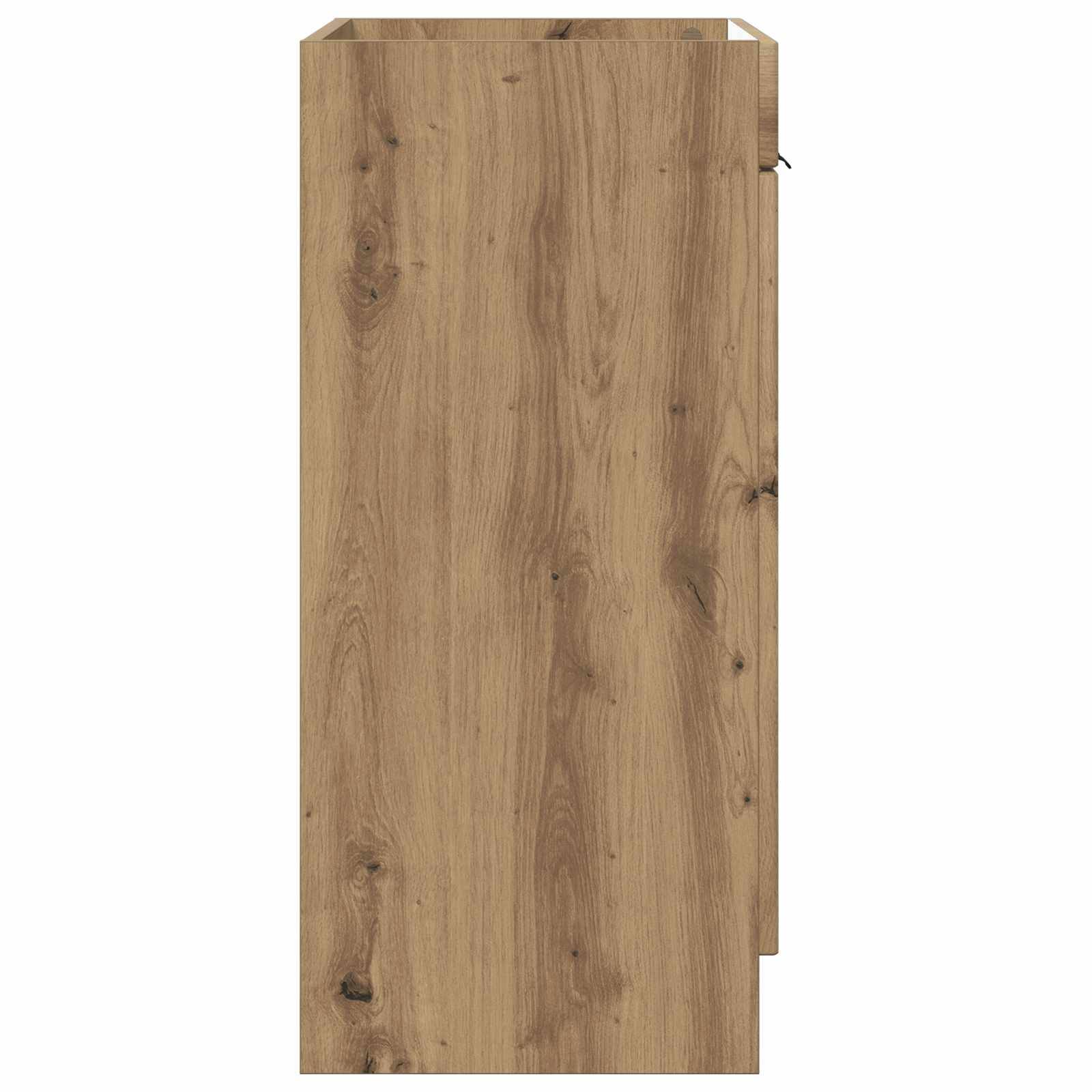 vidaXL Unter dem Waschbecken Badschrank Artisan-Eiche