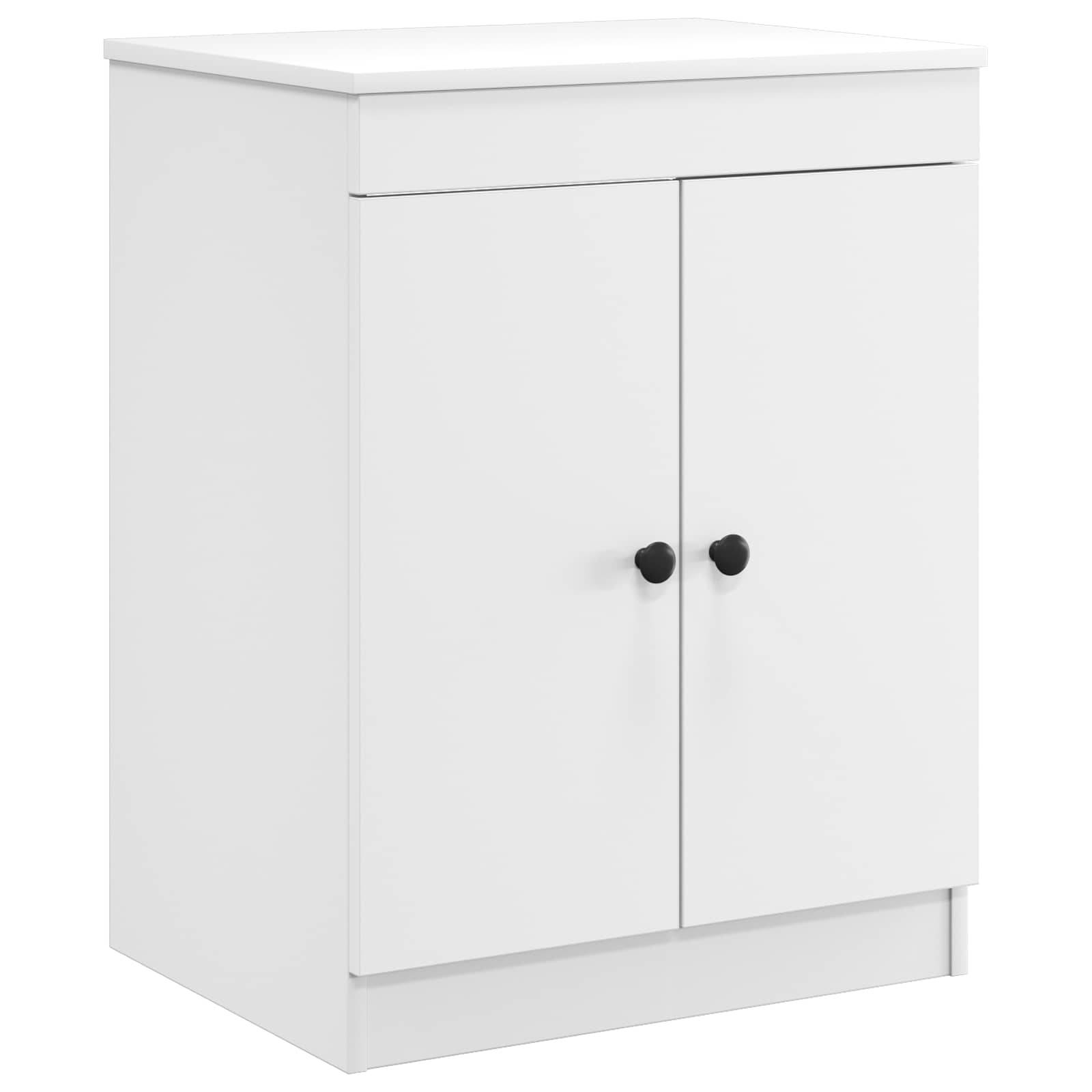 vidaXL Badezimmerschrank Weiß 54 x 41 x 70 cm Holzwerkstoff