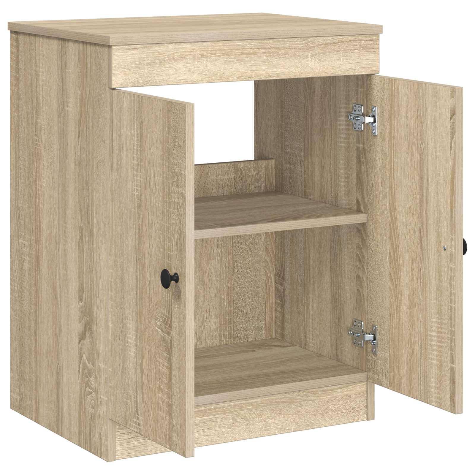 vidaXL Badezimmerschrank Sonoma-Eiche 54 x 41 x 70 cm Holzwerkstoff