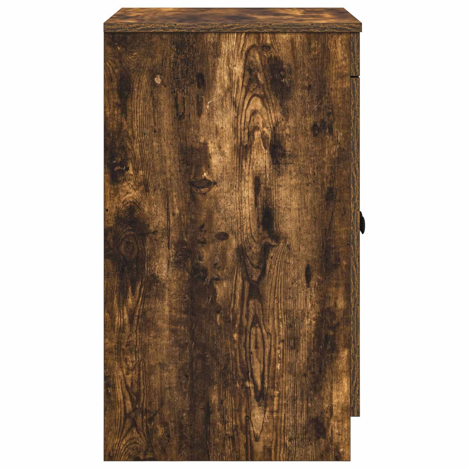 vidaXL Badezimmerschrank Geräucherte Eiche 54 x 41 x 70 cm