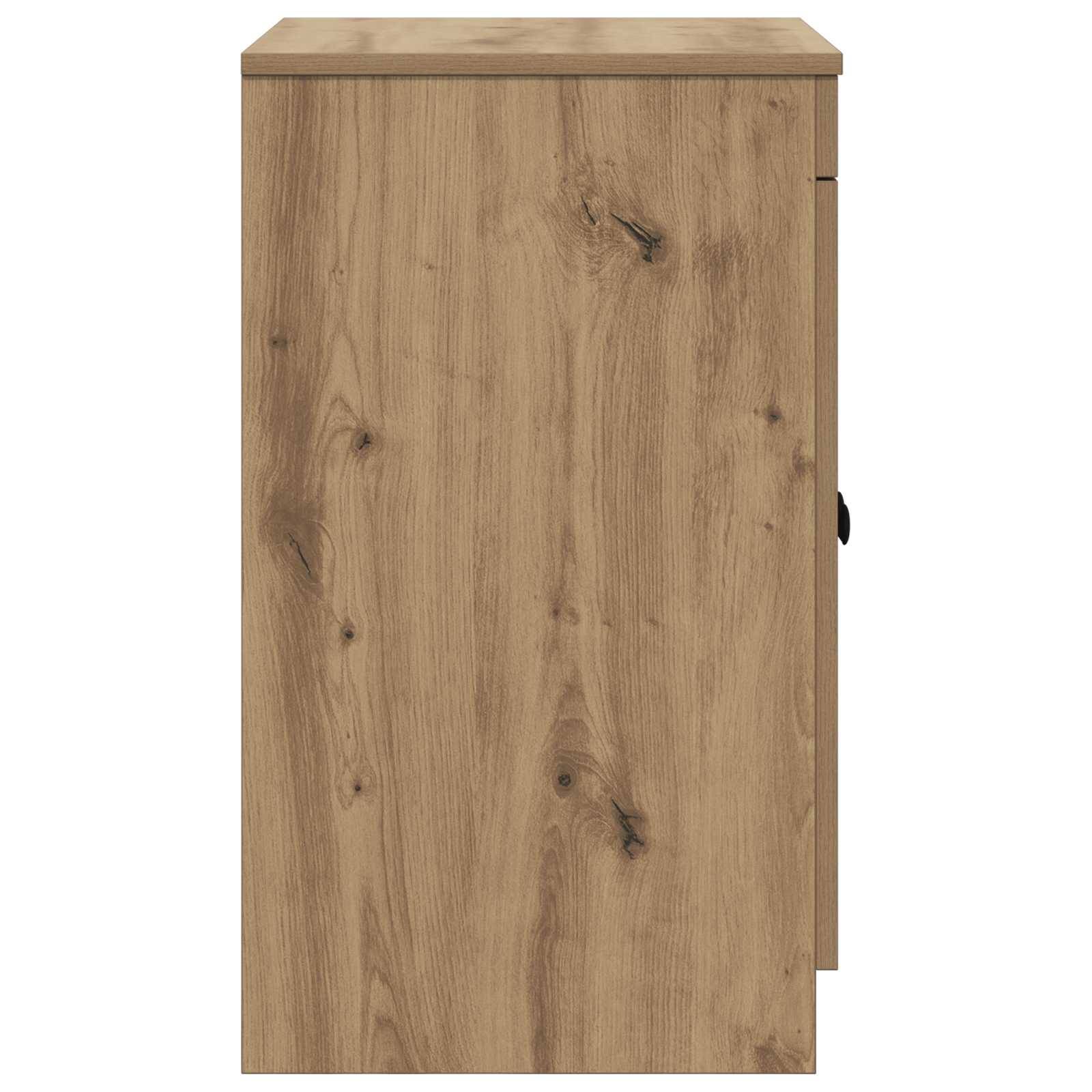 vidaXL Badezimmerschrank Artisan-Eiche 54 x 41 x 70 cm Holzwerkstoff