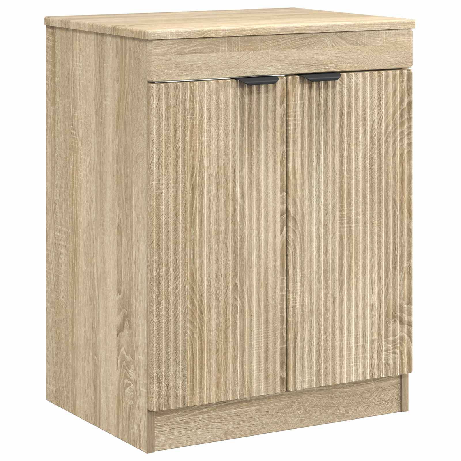 vidaXL Badezimmerschrank Sonoma-Eiche 54 x 41 x 70 cm Holzwerkstoff