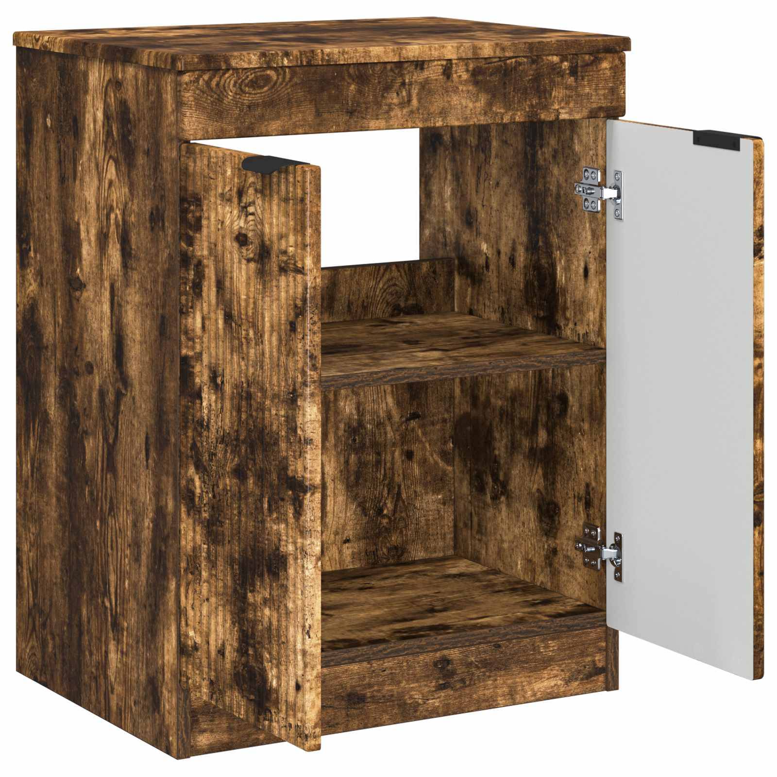 vidaXL Badezimmerschrank Geräucherte Eiche 54 x 41 x 70 cm