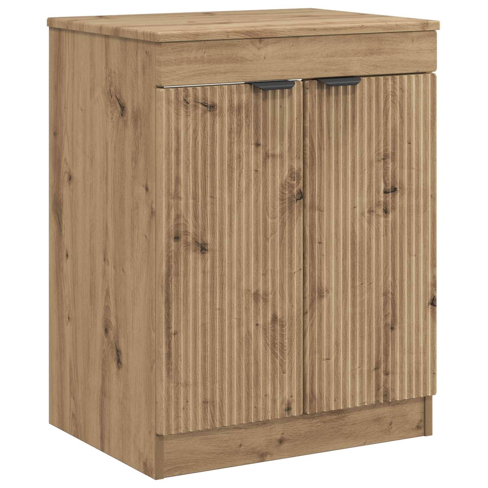 vidaXL Badezimmerschrank Artisan-Eiche 54 x 41 x 70 cm Holzwerkstoff