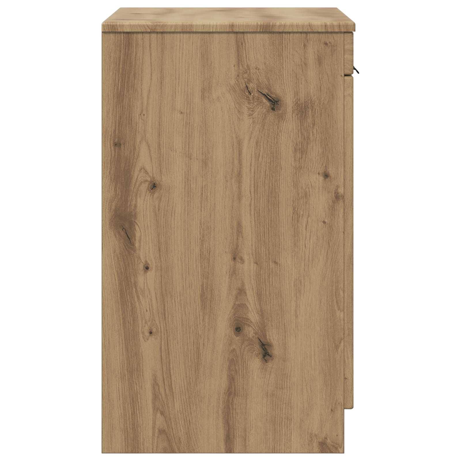 vidaXL Badezimmerschrank Artisan-Eiche 54 x 41 x 70 cm Holzwerkstoff