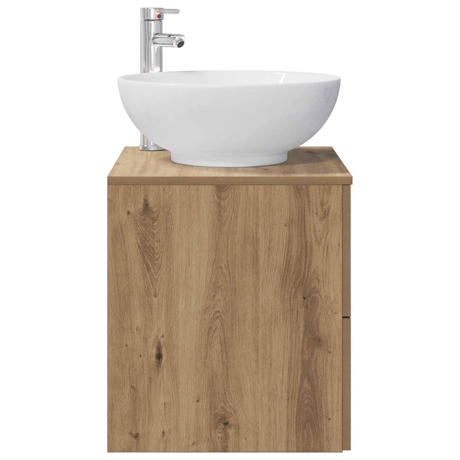 vidaXL Wandmontierte Waschtisch Artisan-Eiche 49,5 x 44,5 x 66,5 cm