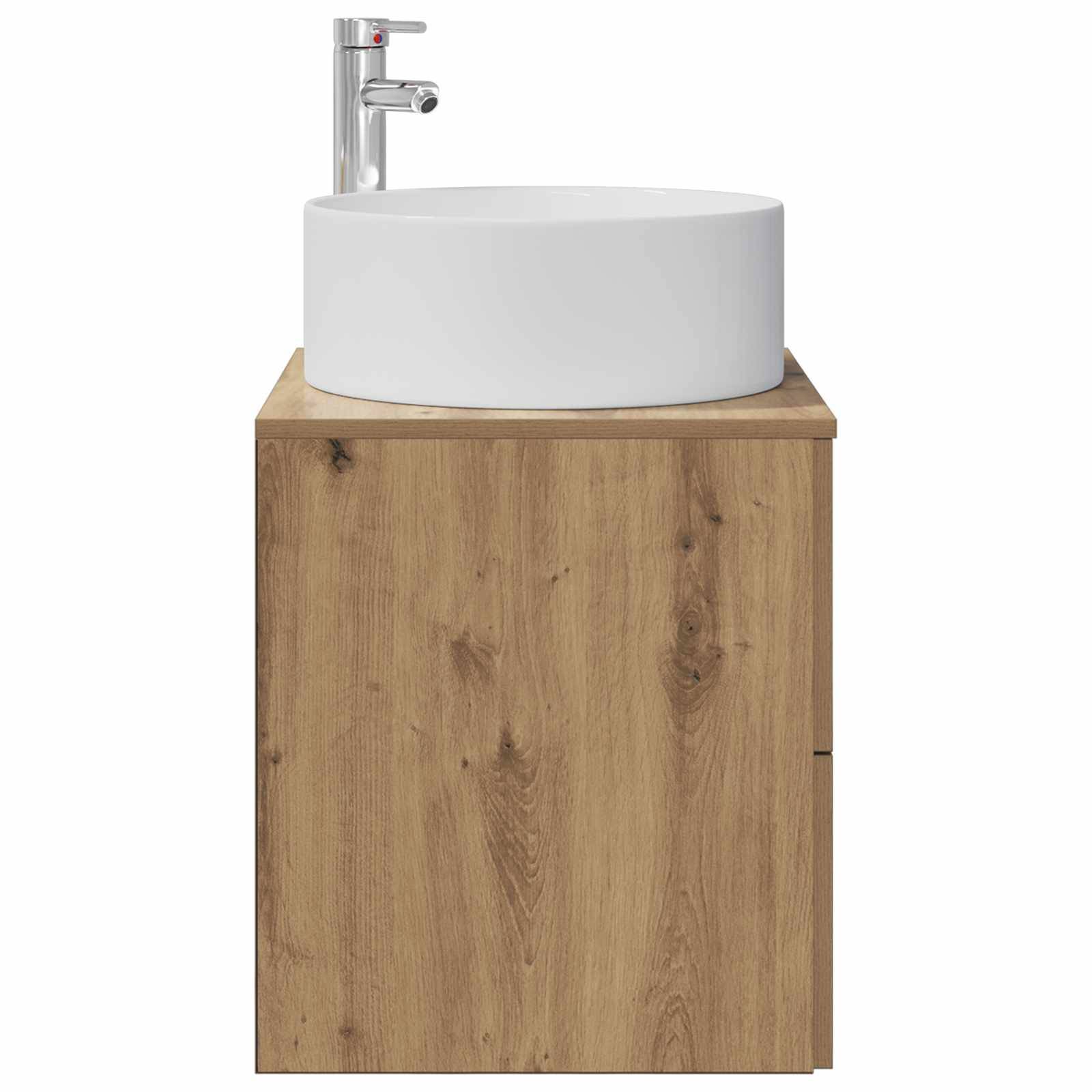 vidaXL Wandmontierte Waschtisch Artisan-Eiche 49,5 x 44,5 x 65,5 cm