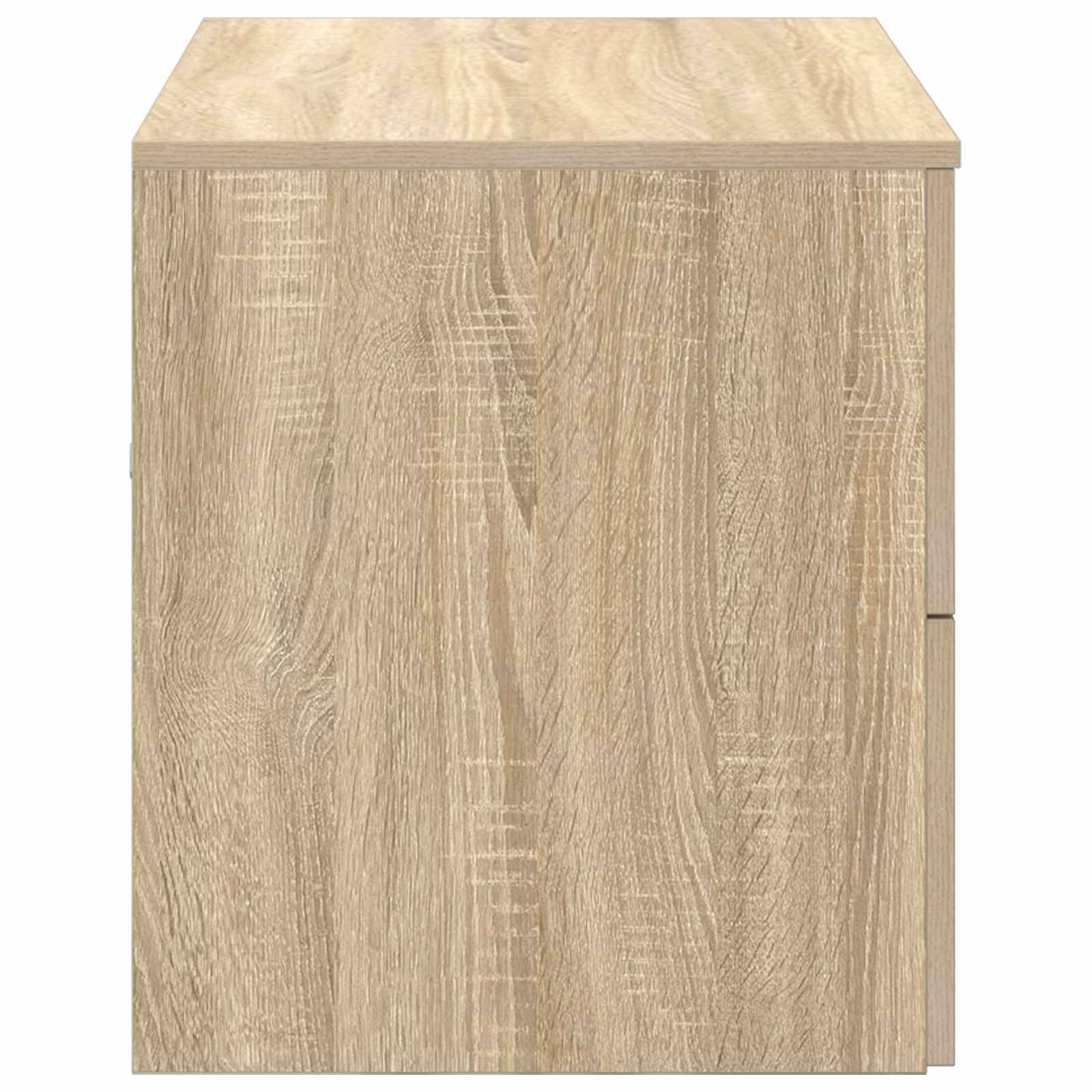 vidaXL Wandaufbewahrung Badezimmer Sonoma-Eiche 62,5 x 44,5 x 50 cm