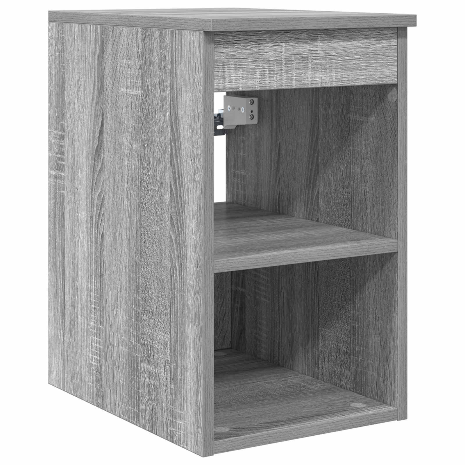 vidaXL Badezimmerschrank Inzwischen Grau Sonoma 30 x 35 x 50 cm