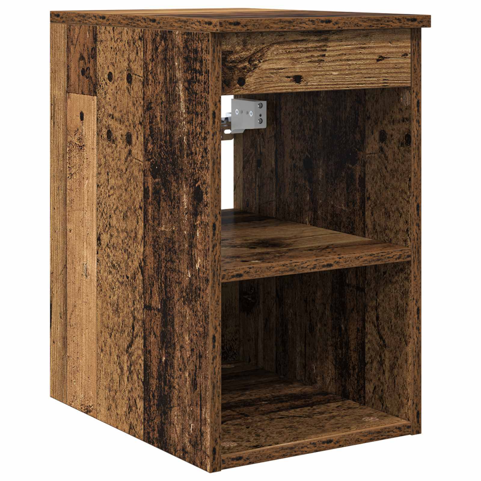 vidaXL Badezimmerschrank Inzwischen Altholz 30 x 35 x 50 cm