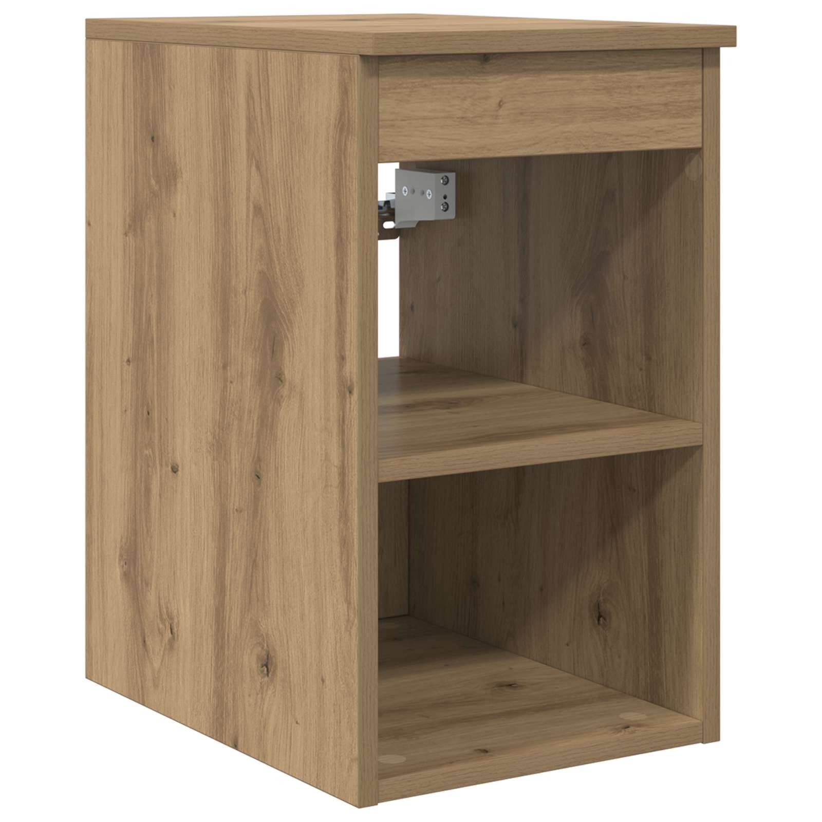 vidaXL Badezimmerschrank Inzwischen Artisan-Eiche 30 x 35 x 50 cm