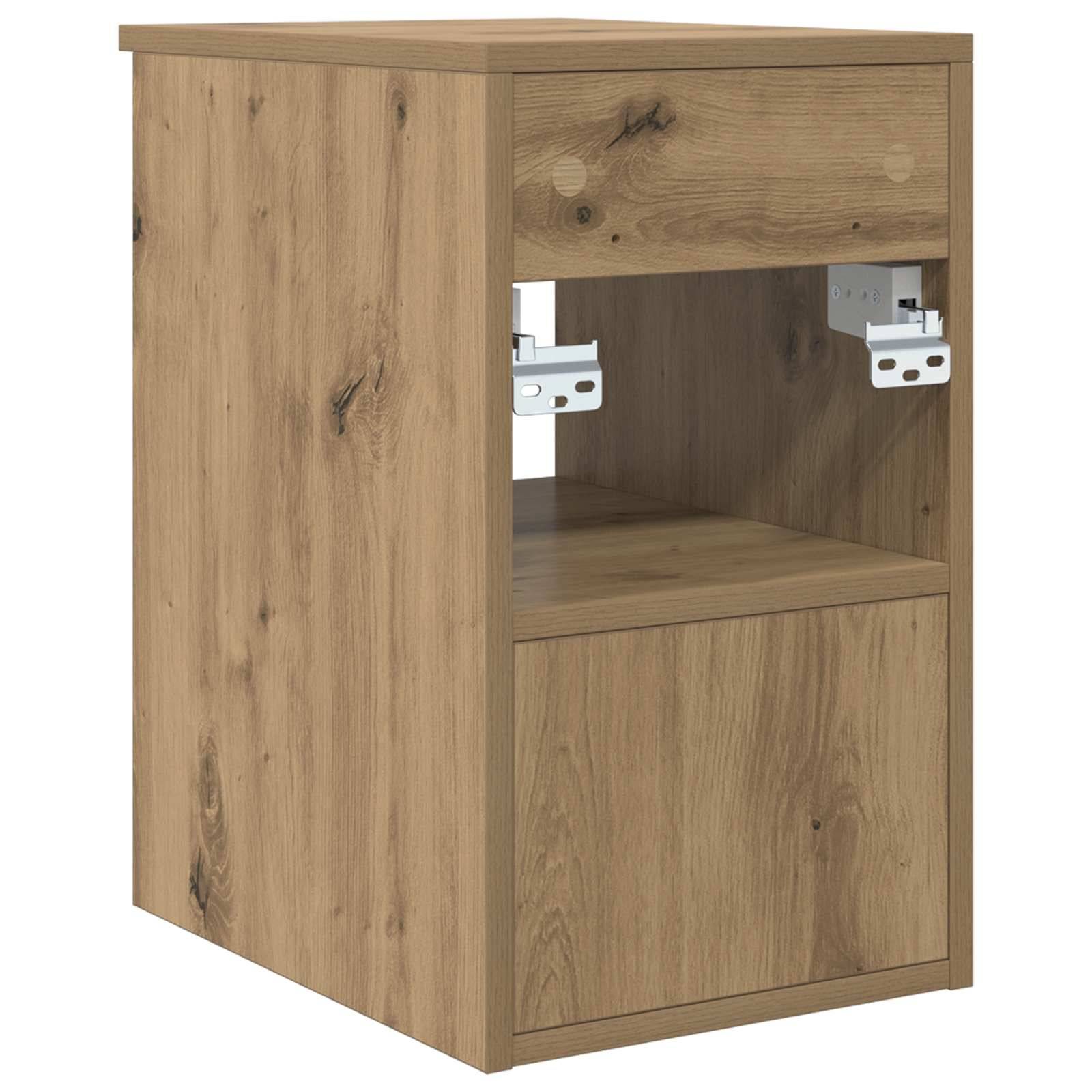 vidaXL Badezimmerschrank Inzwischen Artisan-Eiche 30 x 35 x 50 cm