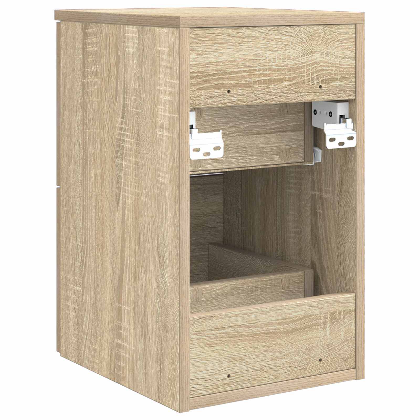 vidaXL Badezimmerschrank Inzwischen Sonoma-Eiche 30 x 35 x 50 cm
