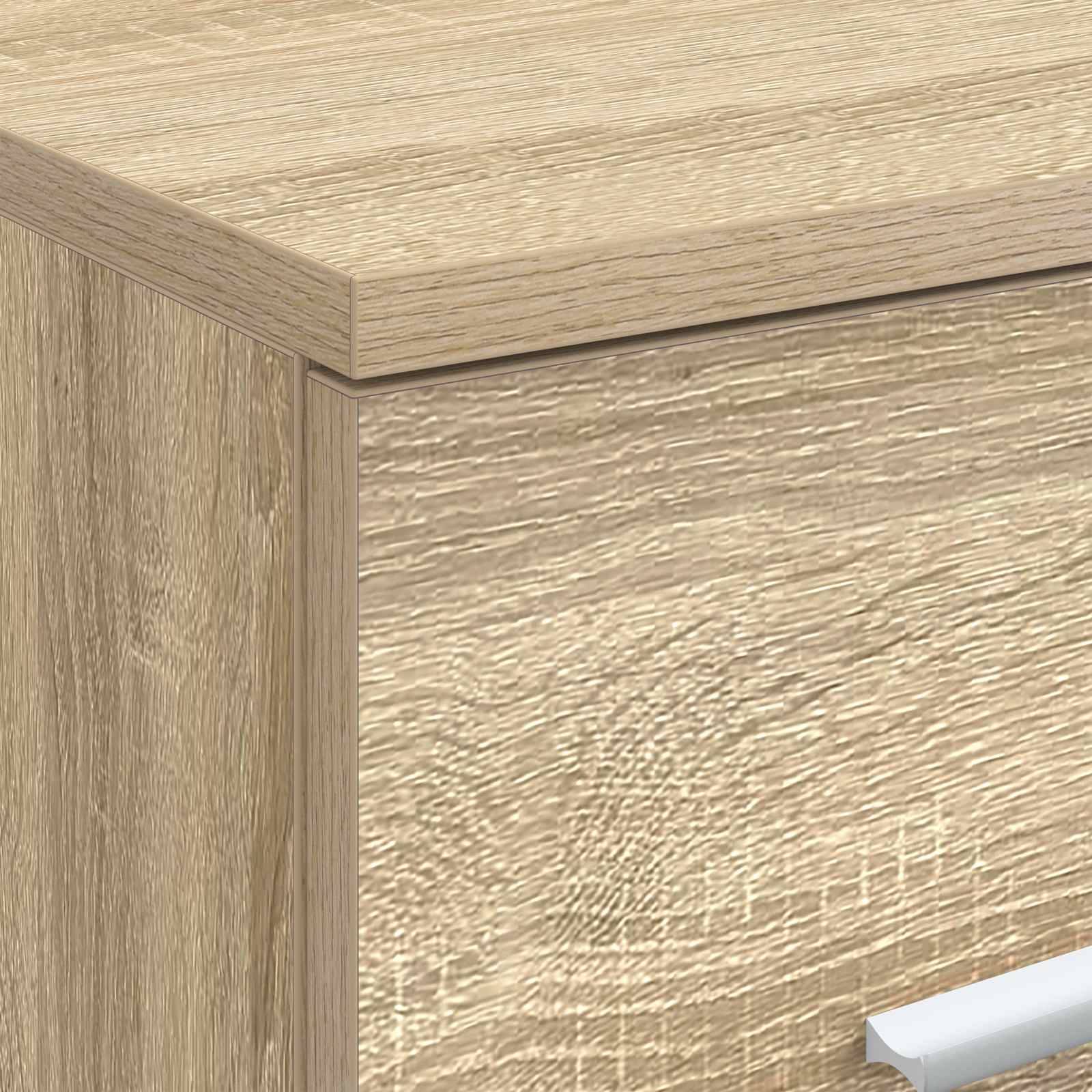 vidaXL Badezimmerschrank Inzwischen Sonoma-Eiche 30 x 35 x 50 cm