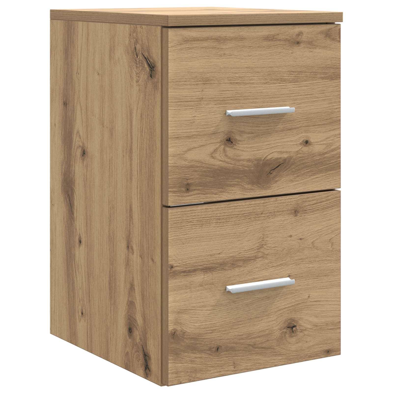 vidaXL Badezimmerschrank Inzwischen Artisan-Eiche 30 x 35 x 50 cm